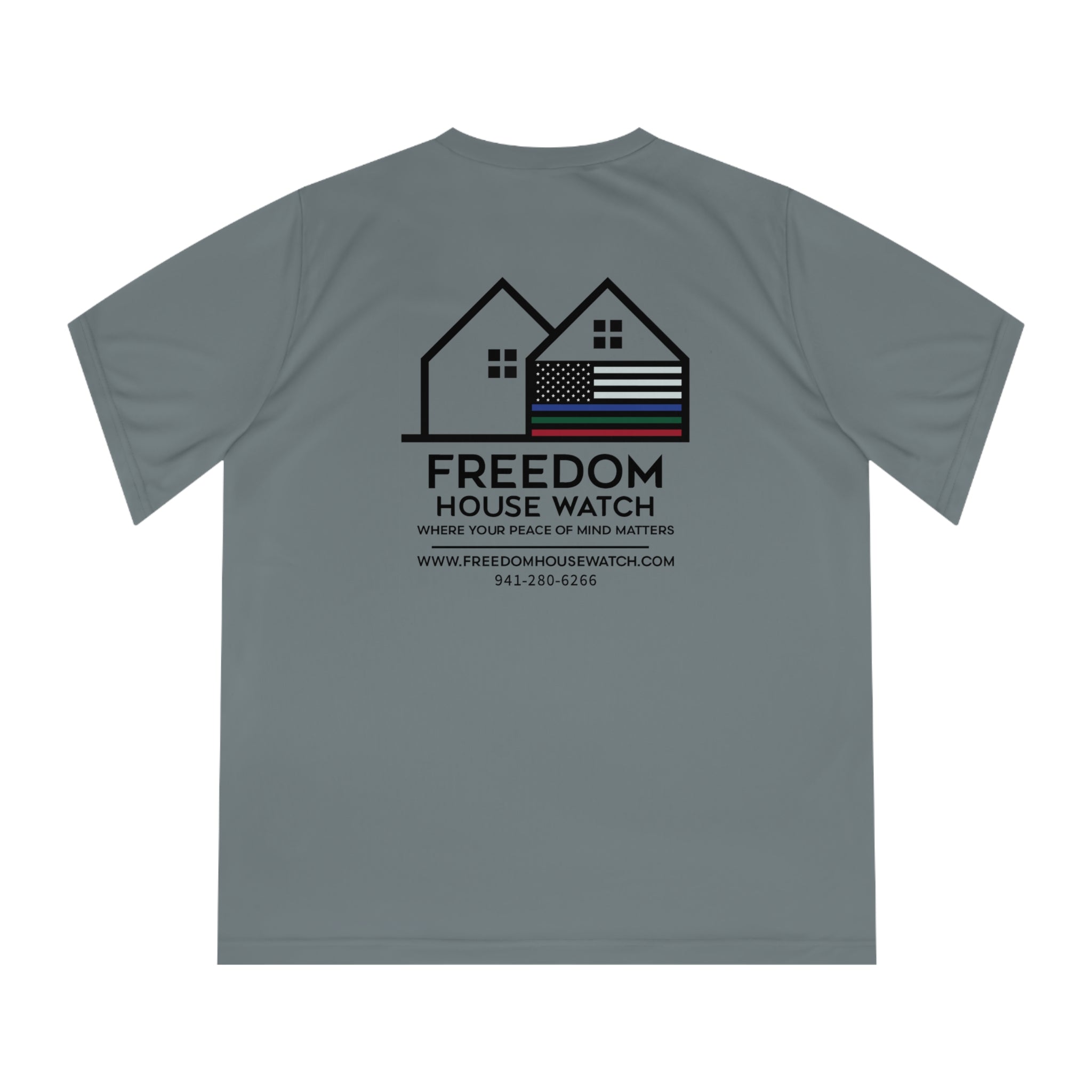 Freedom House Watch - Women's Performance V-Neck T-Shirt