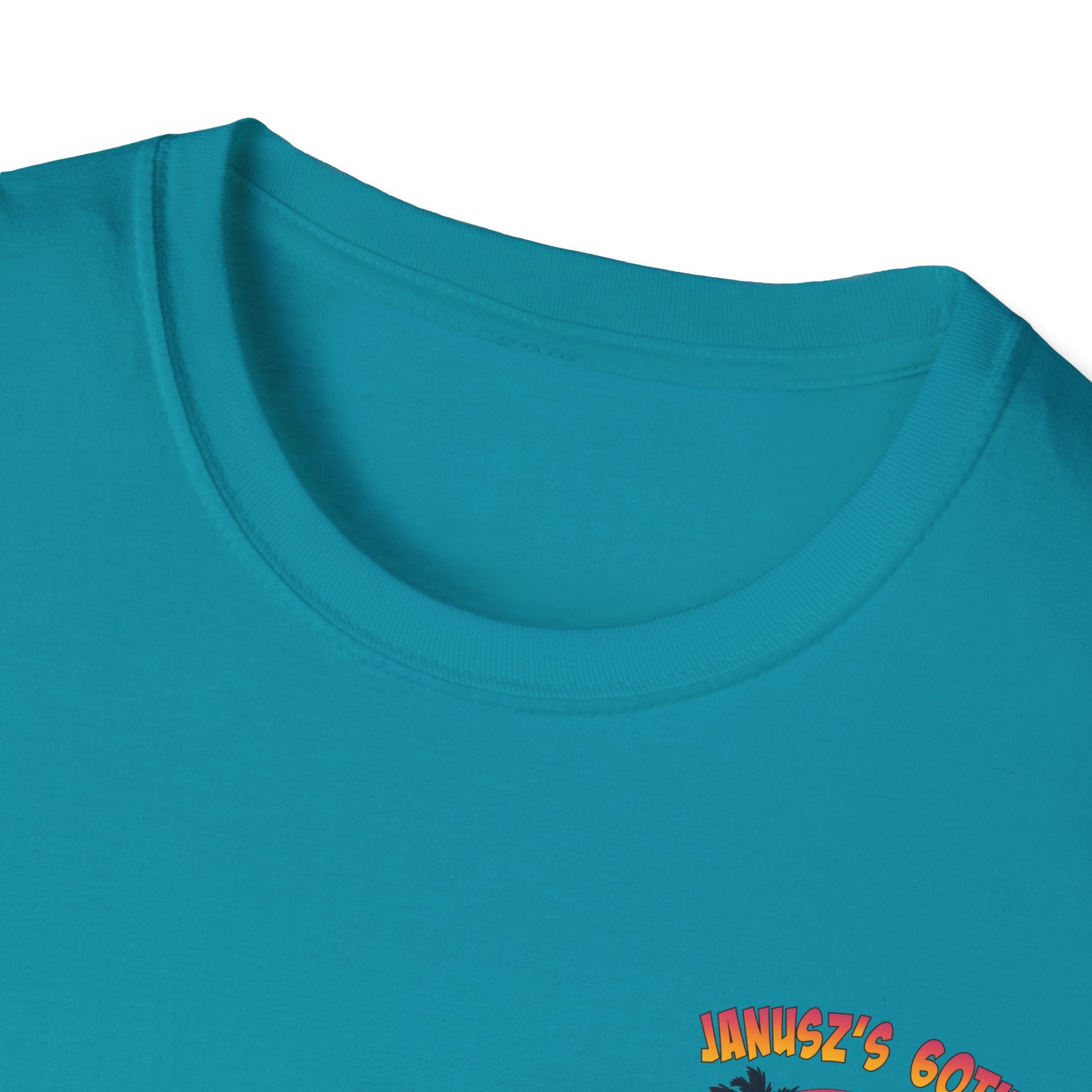 Renee Family Cruise Colorful - Unisex Softstyle Cotton T-Shirt