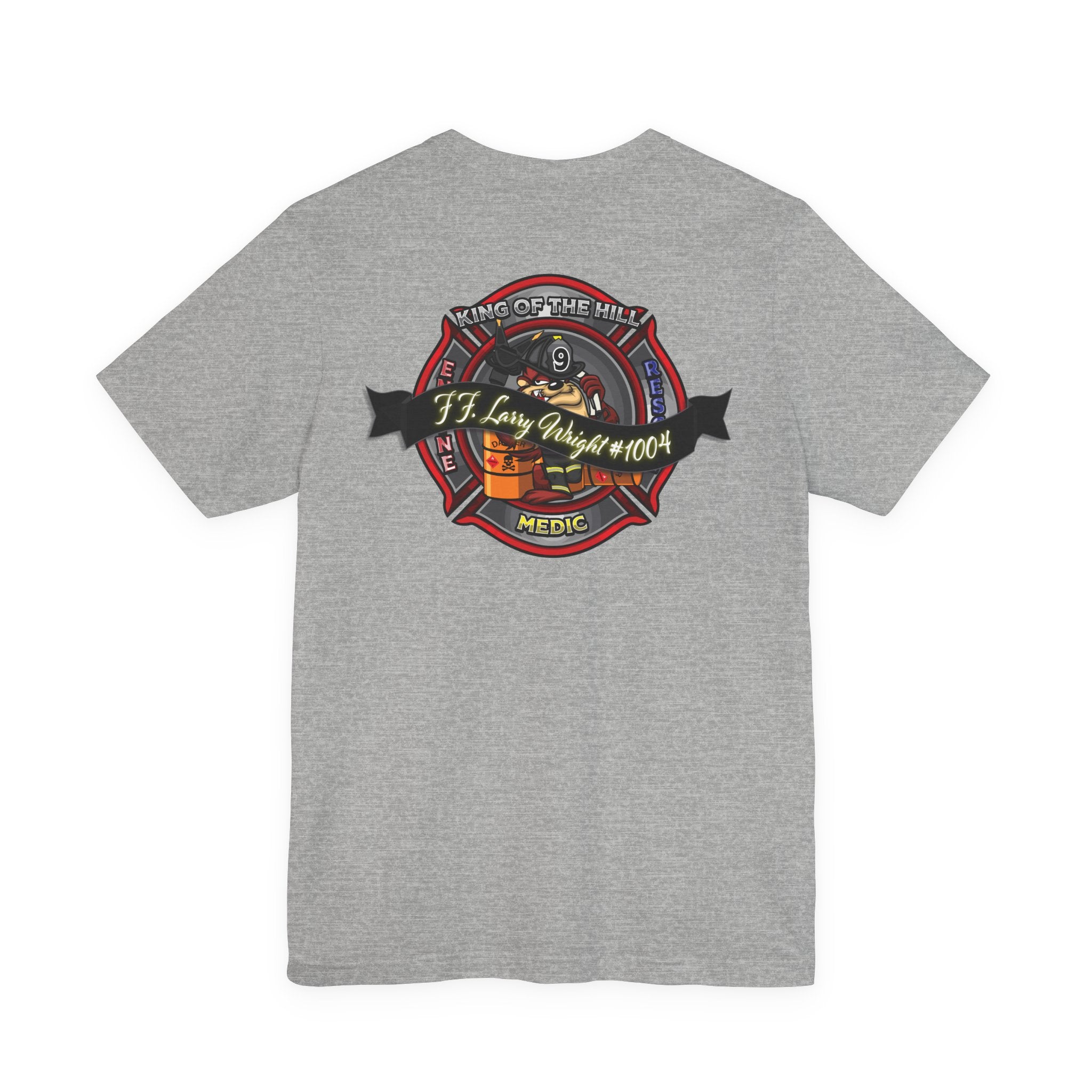 Larry Wright Memorial Shirt - Bella+Canvas Brand Jersey Short Sleeve Tee Unisex