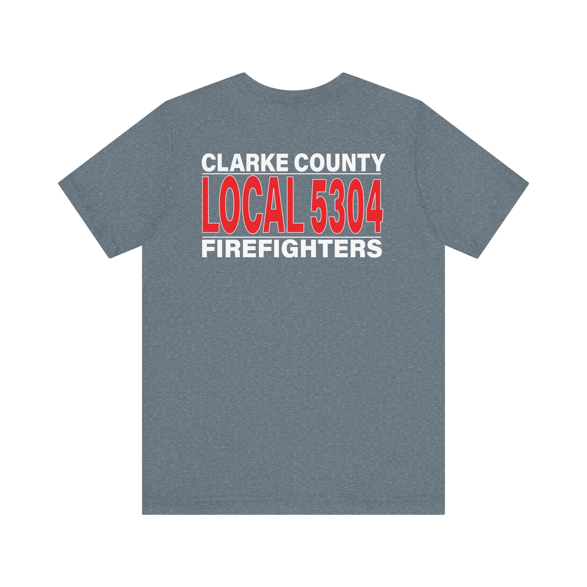 Clarke County Local 5304 version 2 (Portion of Proceeds go to Local 5304) - Bella+Canvas Soft Jersey Cotton Unisex Tee