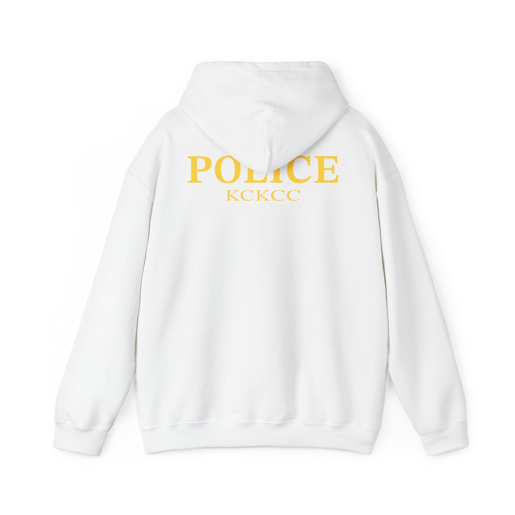 Kansas City College Police Officer Badge - Unisex Heavy Blend™ Hooded Sweatshirt