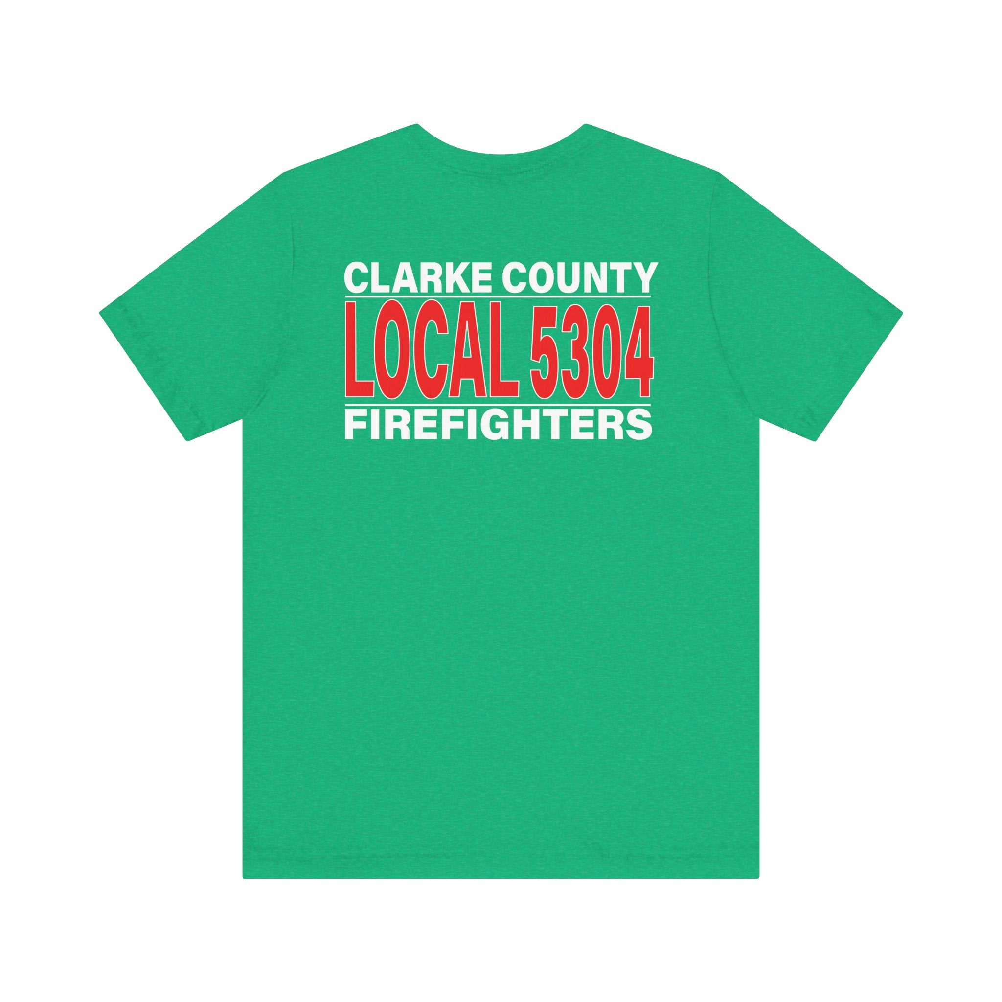 Clarke County Local 5304 version 2 (Portion of Proceeds go to Local 5304) - Bella+Canvas Soft Jersey Cotton Unisex Tee
