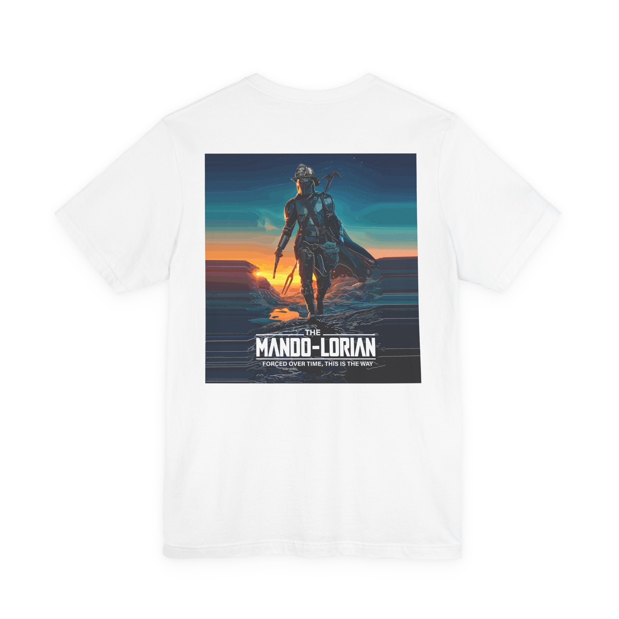 Mando-Lorian Forced Overtime - Bella+Canvas Soft Unisex Tee