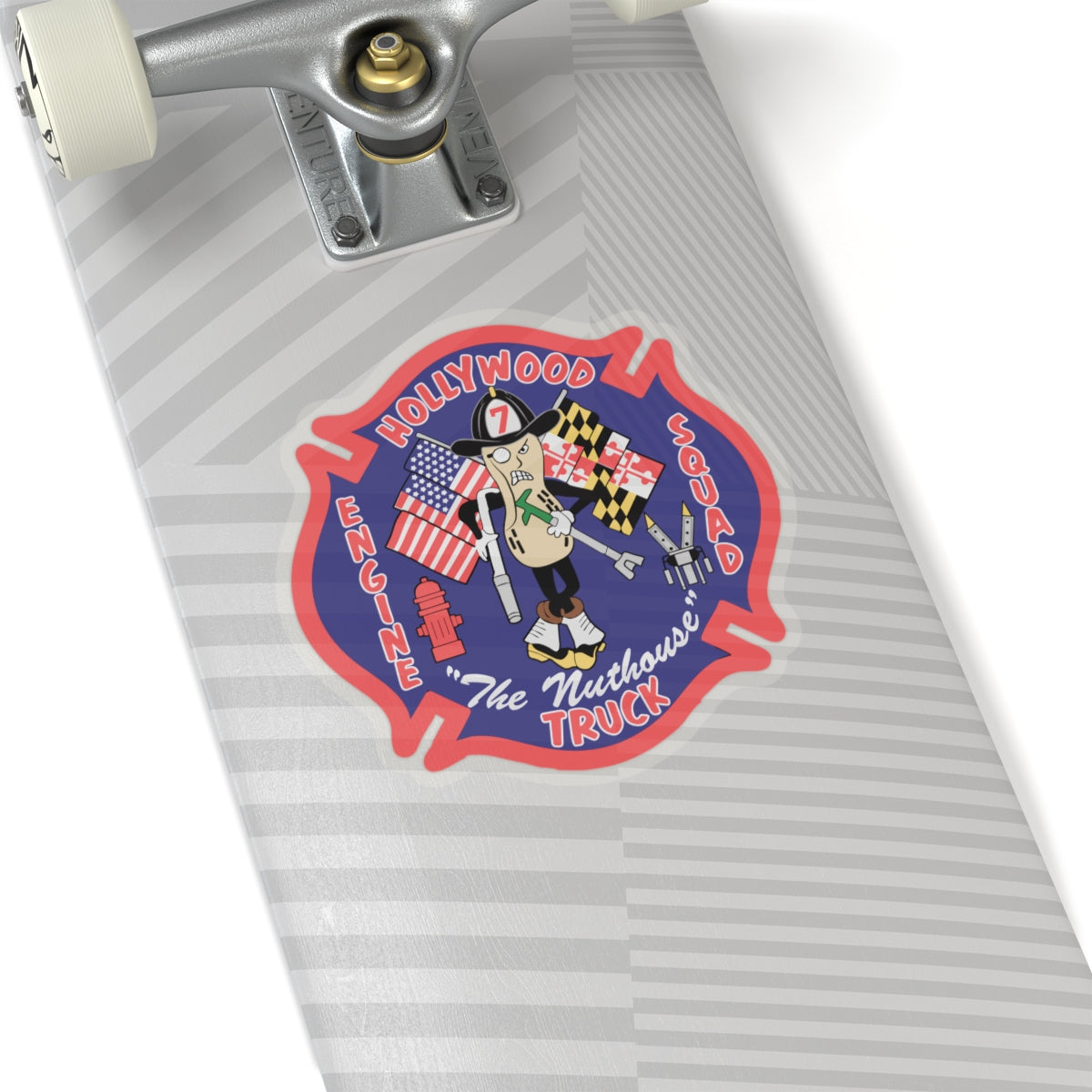 Kiss-Cut Stickers - Hollywood Maryland Vol. Fire Dept.