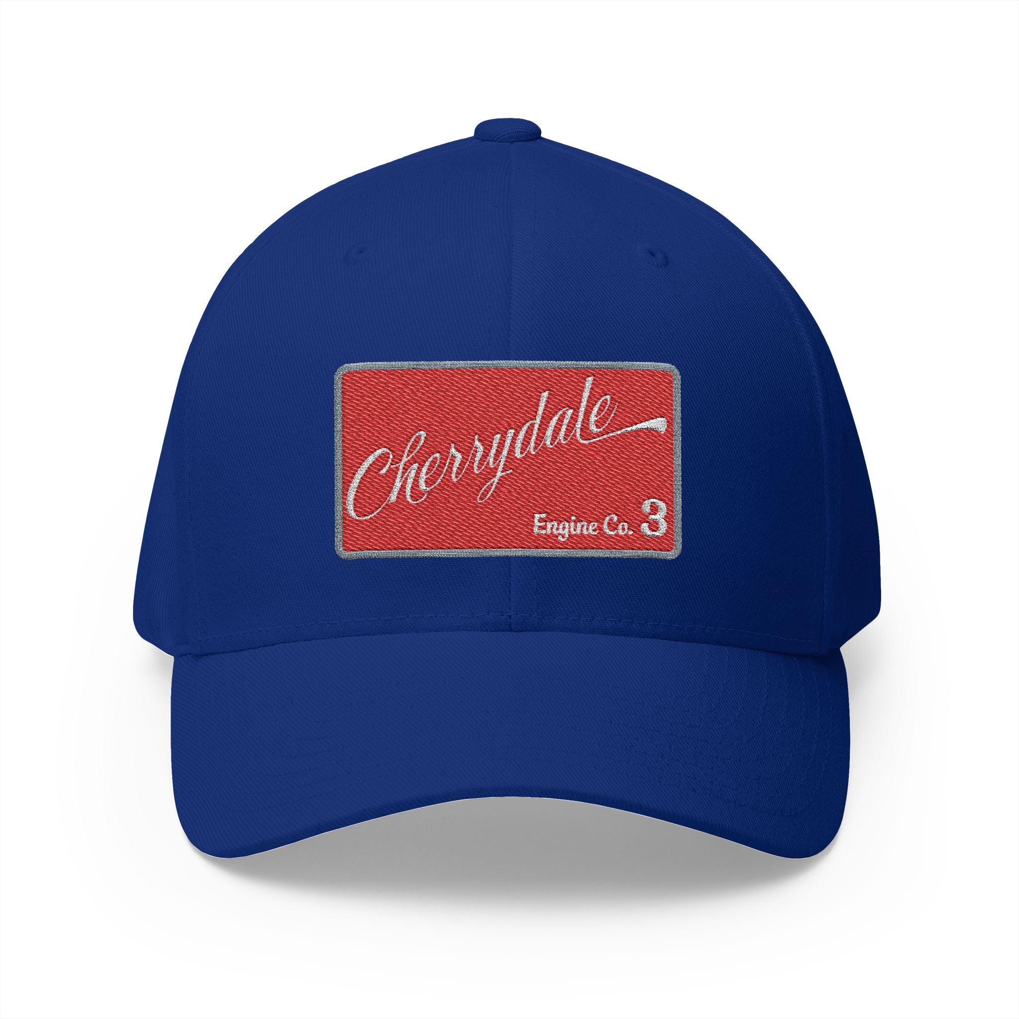 Arlington Cherrydale Engine 3 - FLEXFIT Closed-Back Structured Cap (Embroidery)