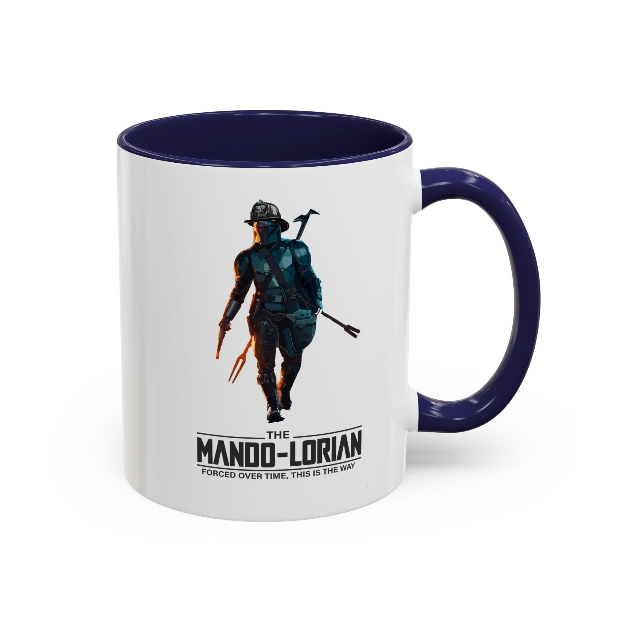 Mando-Lorian - Accent Coffee Mug (11, 15oz)