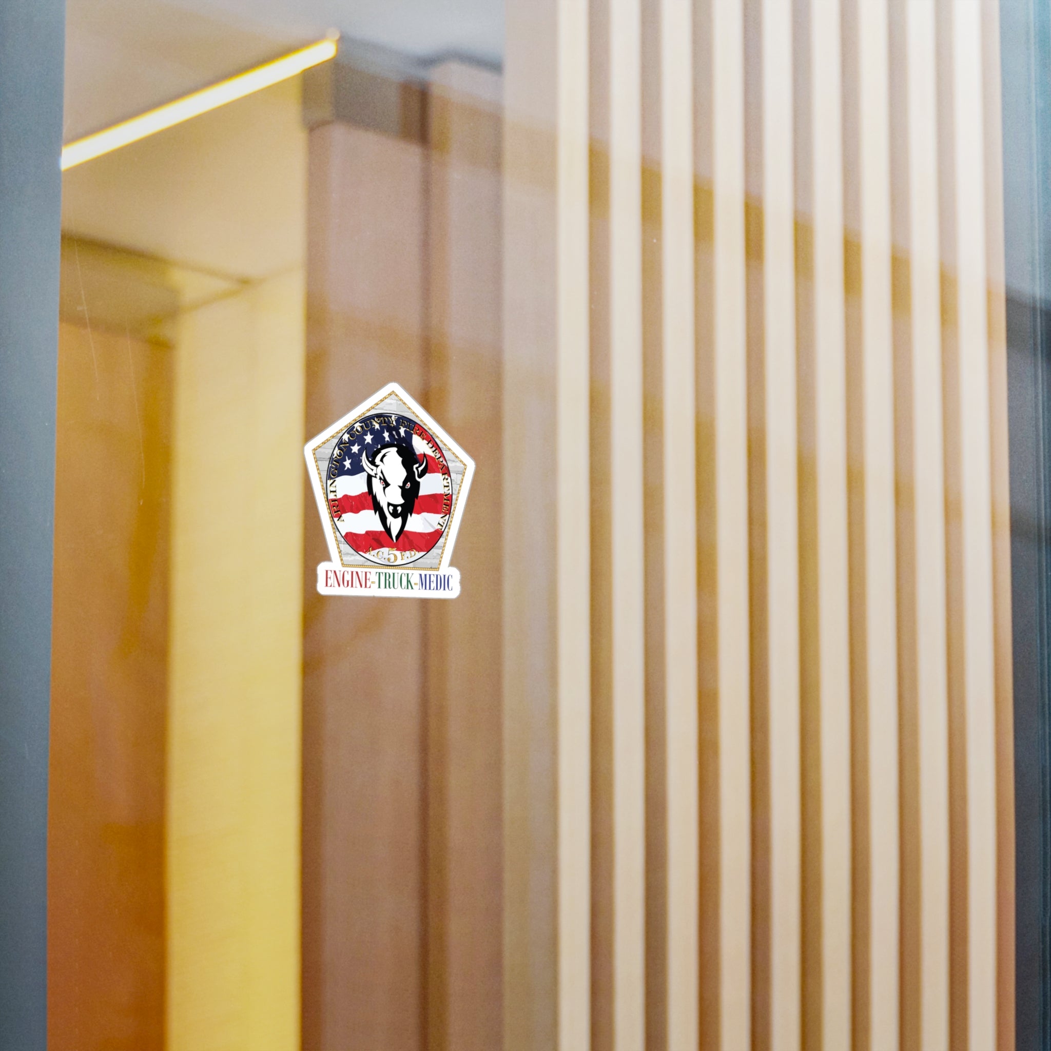 Kiss-Cut Vinyl Decals - Arlington Station 5