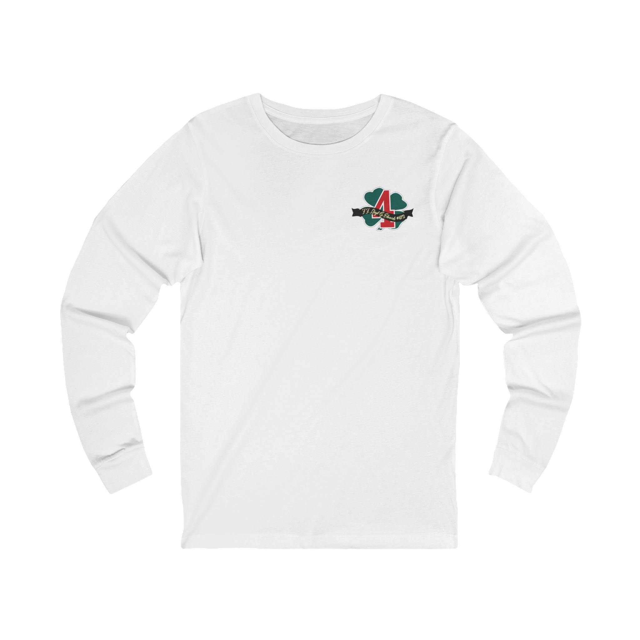Clover Lloyd Edwards Memorial Shirt - Unisex Jersey Long Sleeve Tee