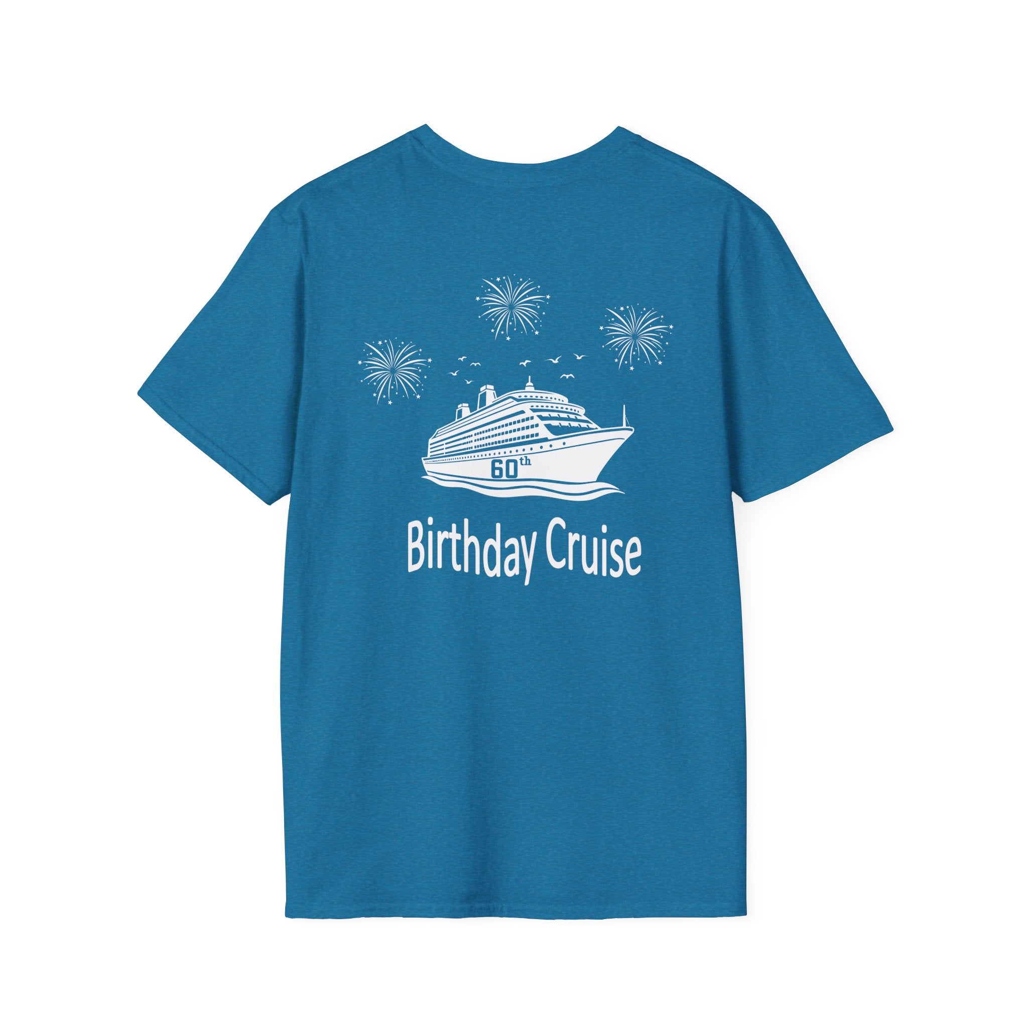 Renee Family Cruise white - Unisex Softstyle Cotton T-Shirt