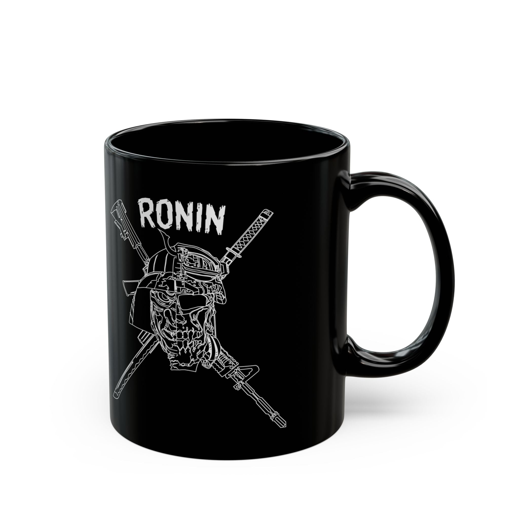 Charlie 2 Ronin - Black Mug (11oz)