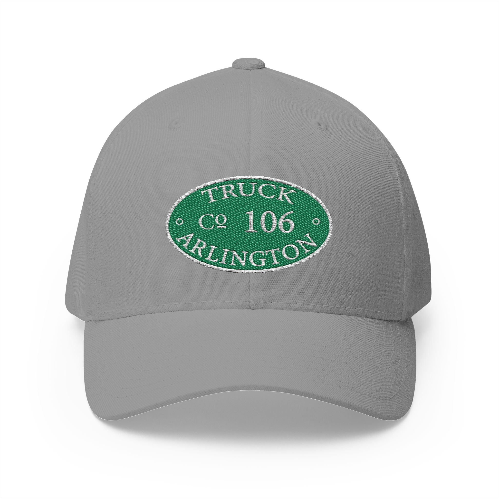 Arlington Truck 6 Circle Patch - FLEXFIT Closed-Back Structured Cap (Embroidery)