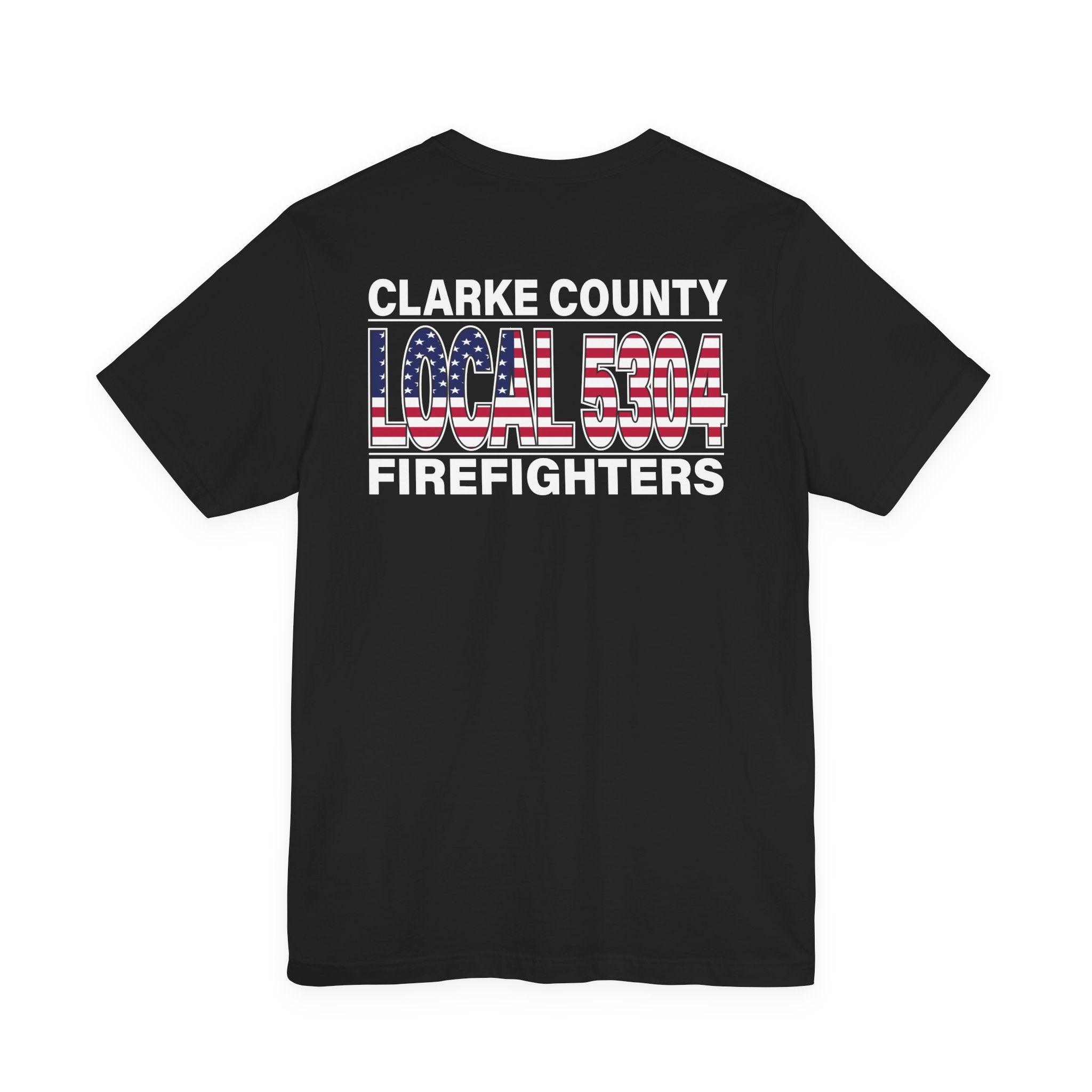 Clarke County Local 5304 version 3 (Portion of Proceeds go to Local 5304) - Bella+Canvas Soft Jersey Cotton Unisex Tee