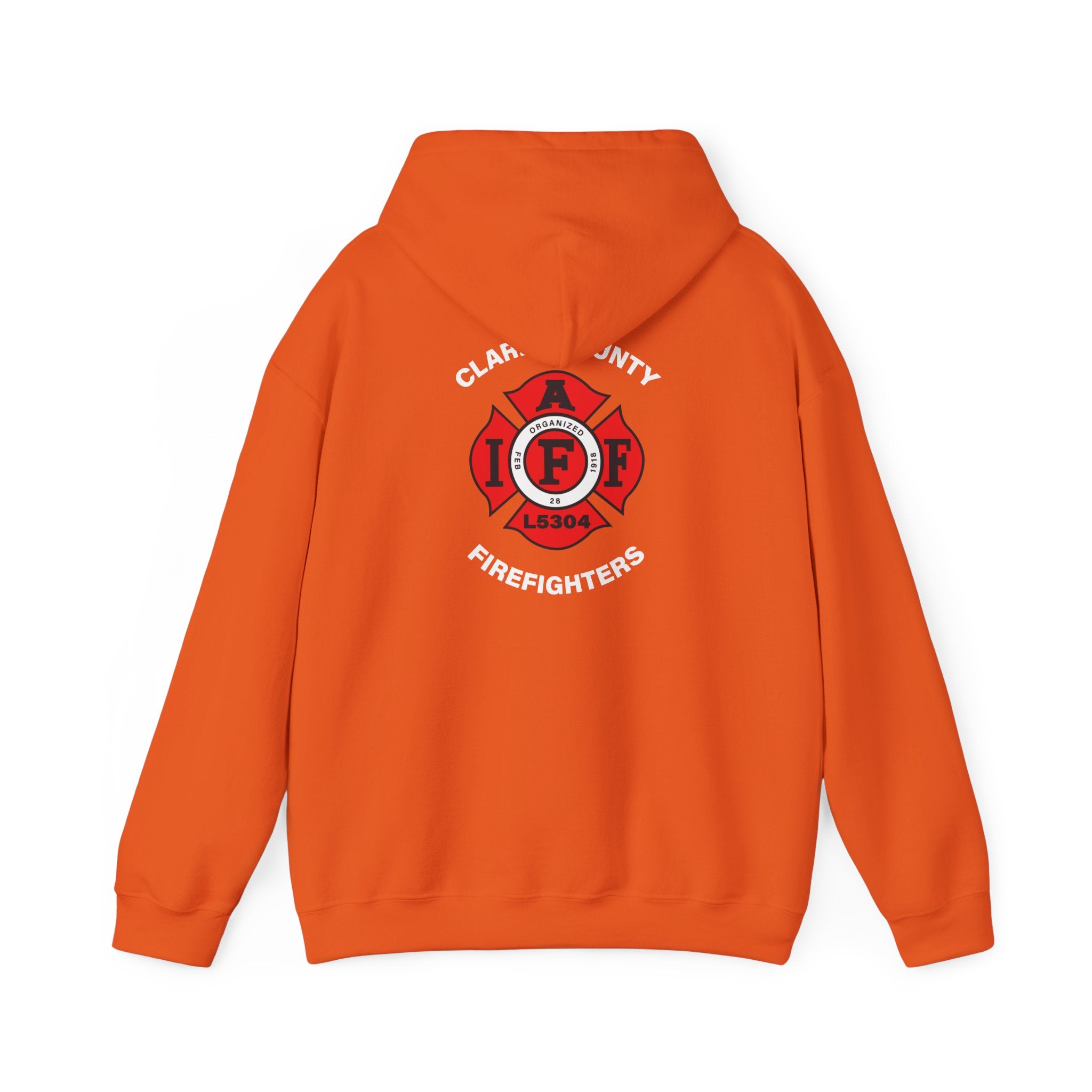 Clarke County Fire Local 5304 - Gildan Heavy Blend™ Hooded Sweatshirt