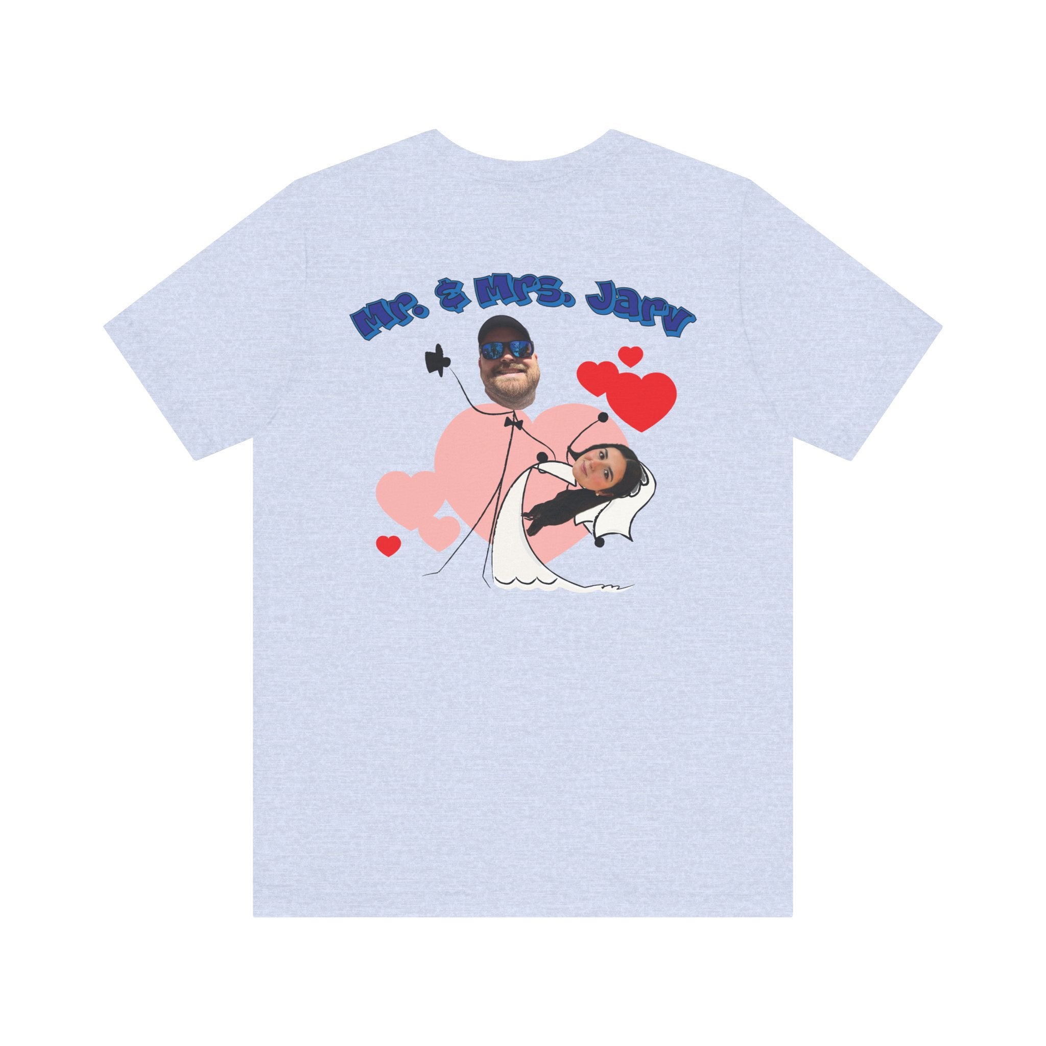 Mr. & Mrs. Jarv - Unisex Jersey Short Sleeve Tee