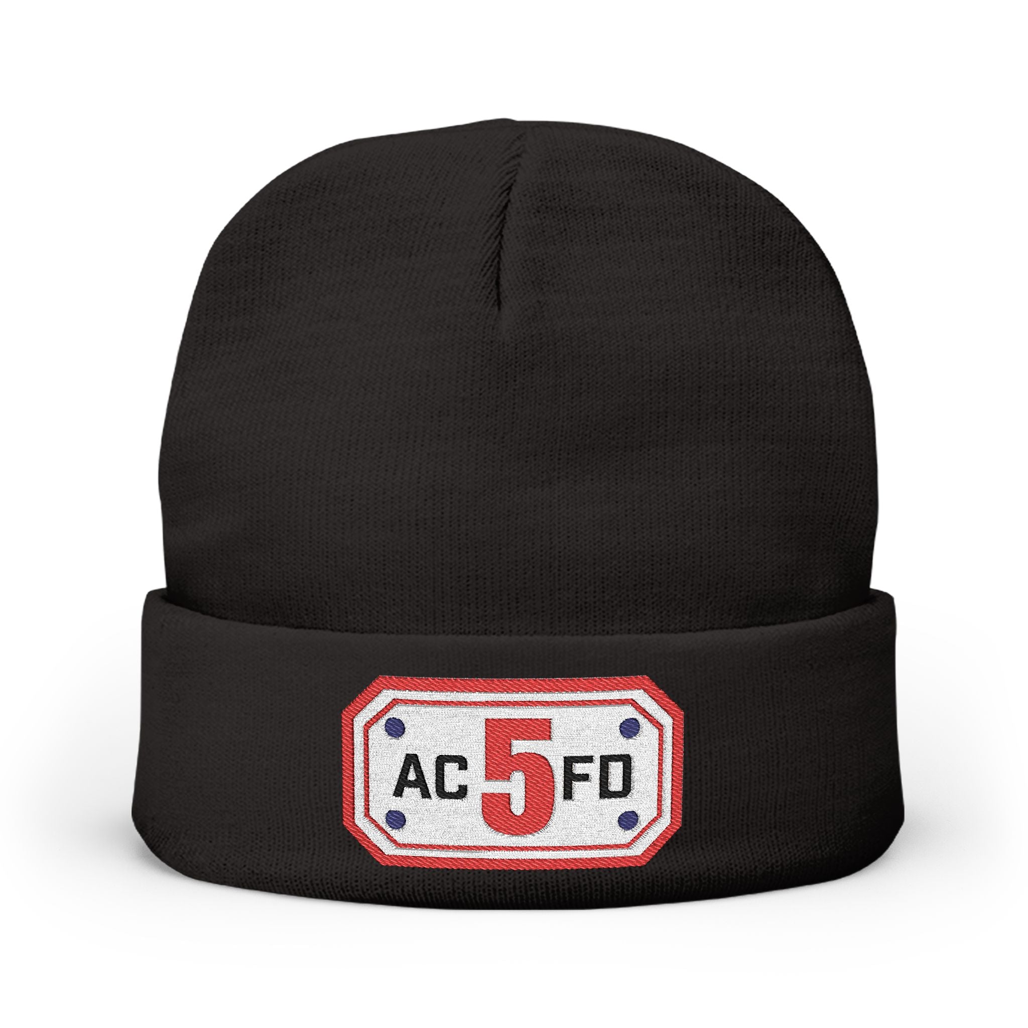 Arlington Engine 5 - Knit Beanie (Embroidery)