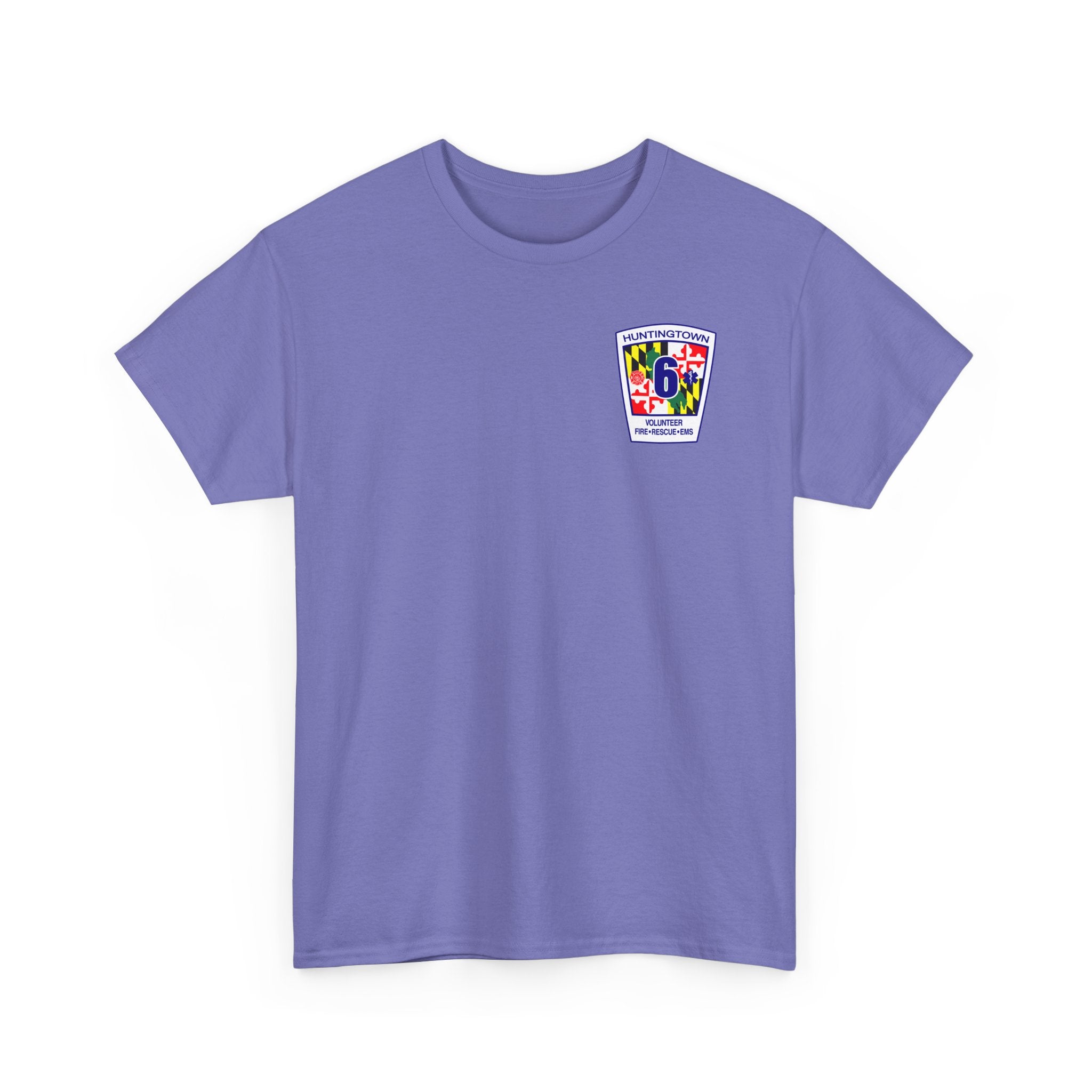 Huntingtown Vol. Fire Boat 6 - Heavy Cotton Unisex Tee