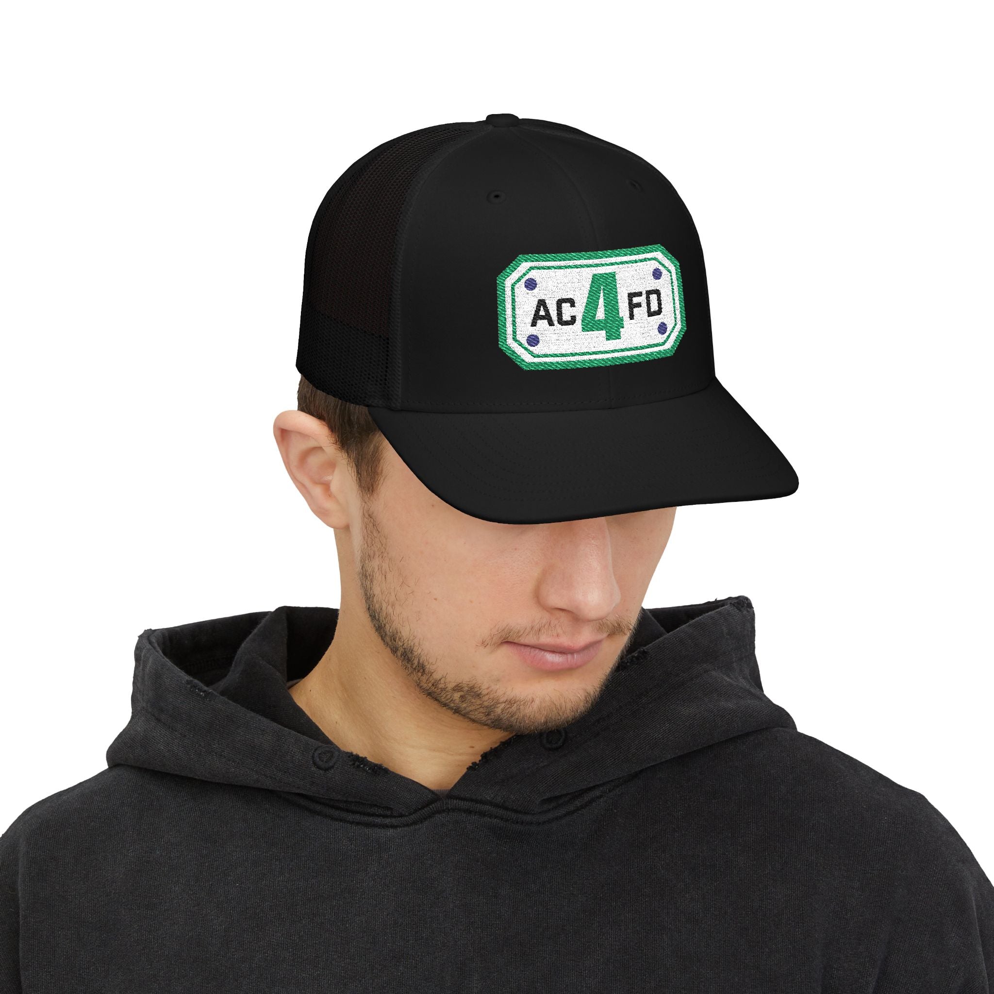 ACFD Tower 4 - Snapback Trucker (Richardson 112 Style Hat)