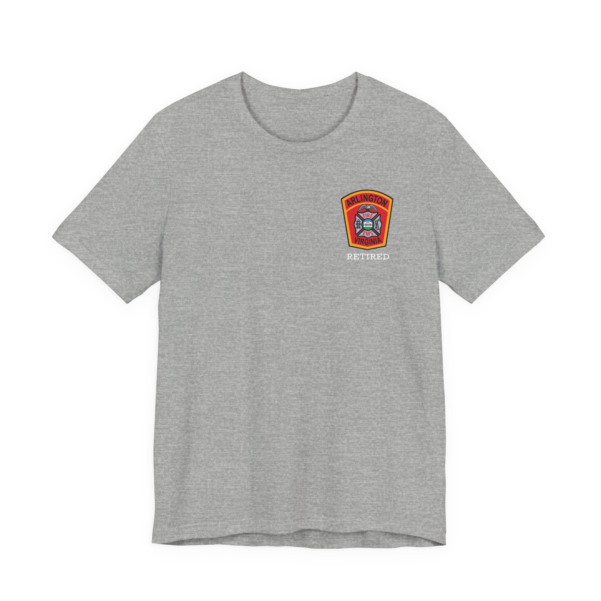 Arlington Retired patch - Bella+Canvas Soft Unisex Tee