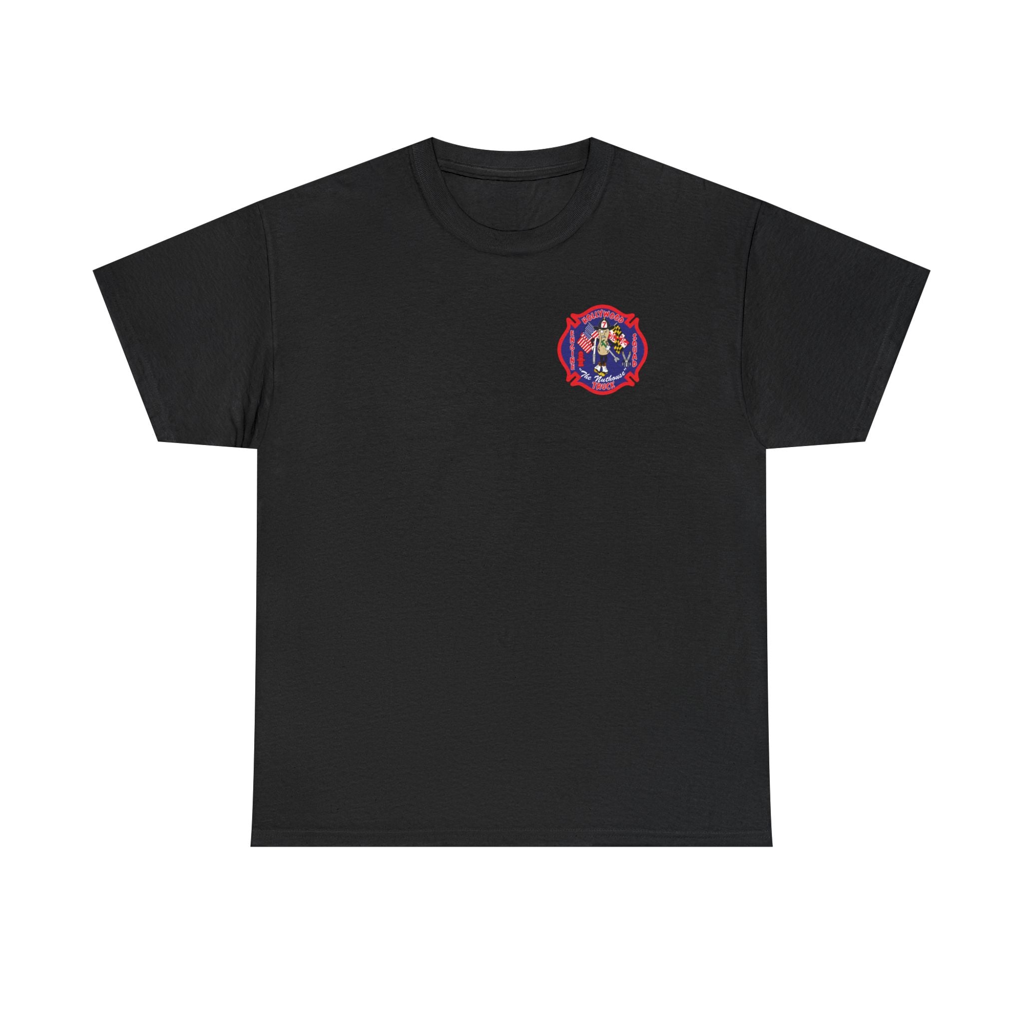Hollywood MD Vol Fire Ladder Co. 7 - Heavy Cotton Unisex Tee -