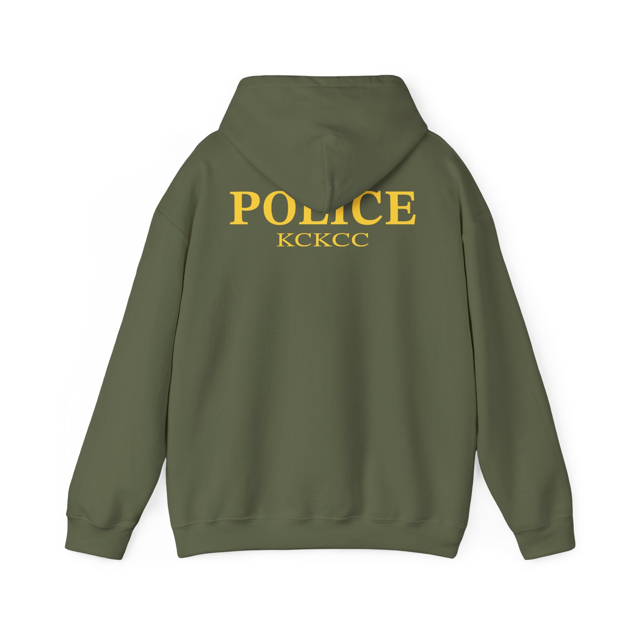 Kansas City College Police Department Badge - Unisex Heavy Blend™ Hooded Sweatshirt