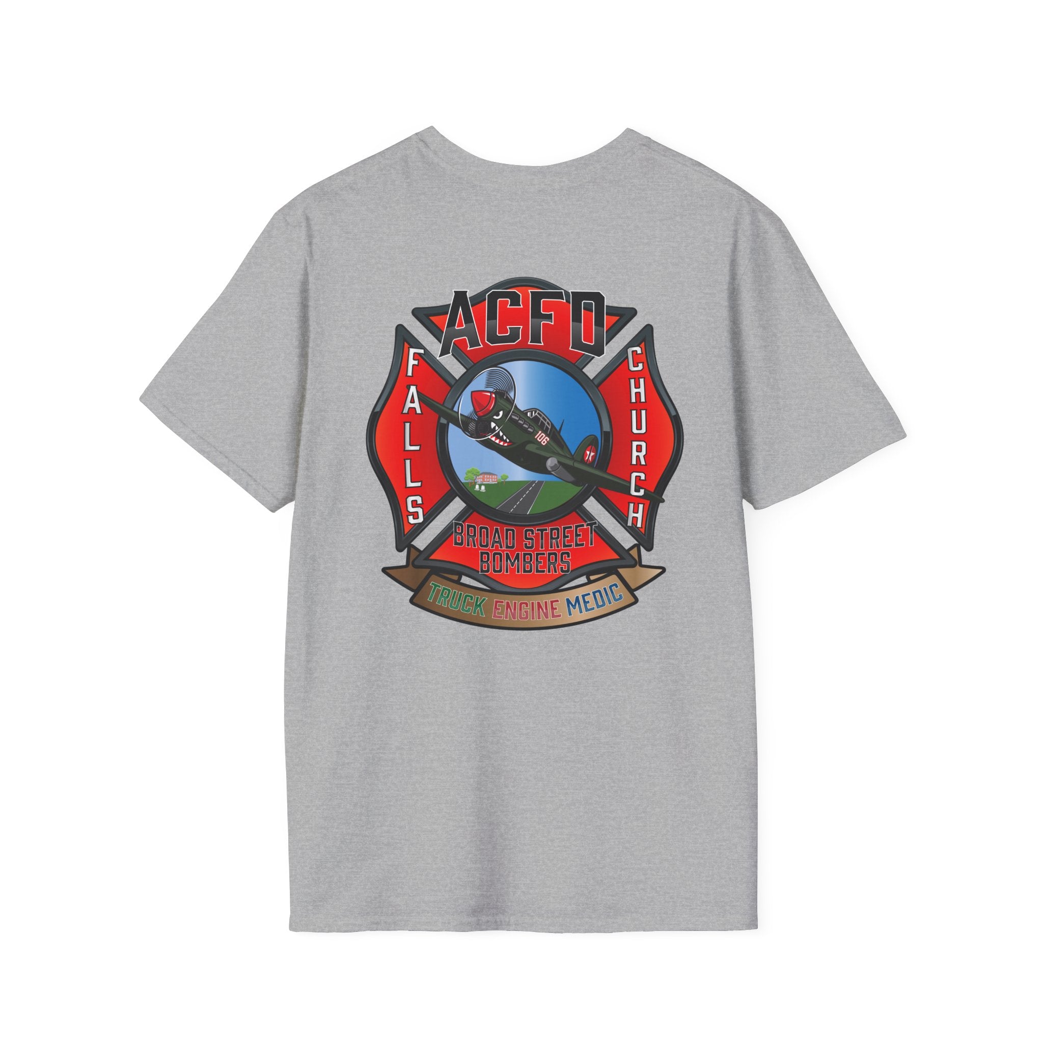 Station 6 broad street bombers - Unisex Softstyle T-Shirt Gildan