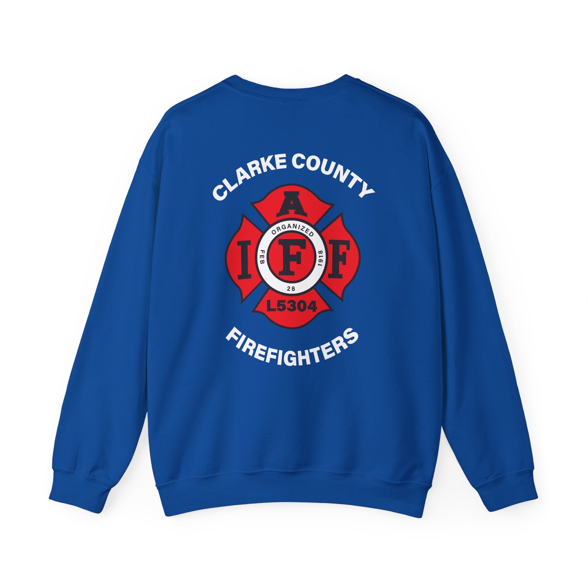 Clarke County Fire Local 5304 - Gildan Unisex Heavy Blend™ Crewneck Sweatshirt
