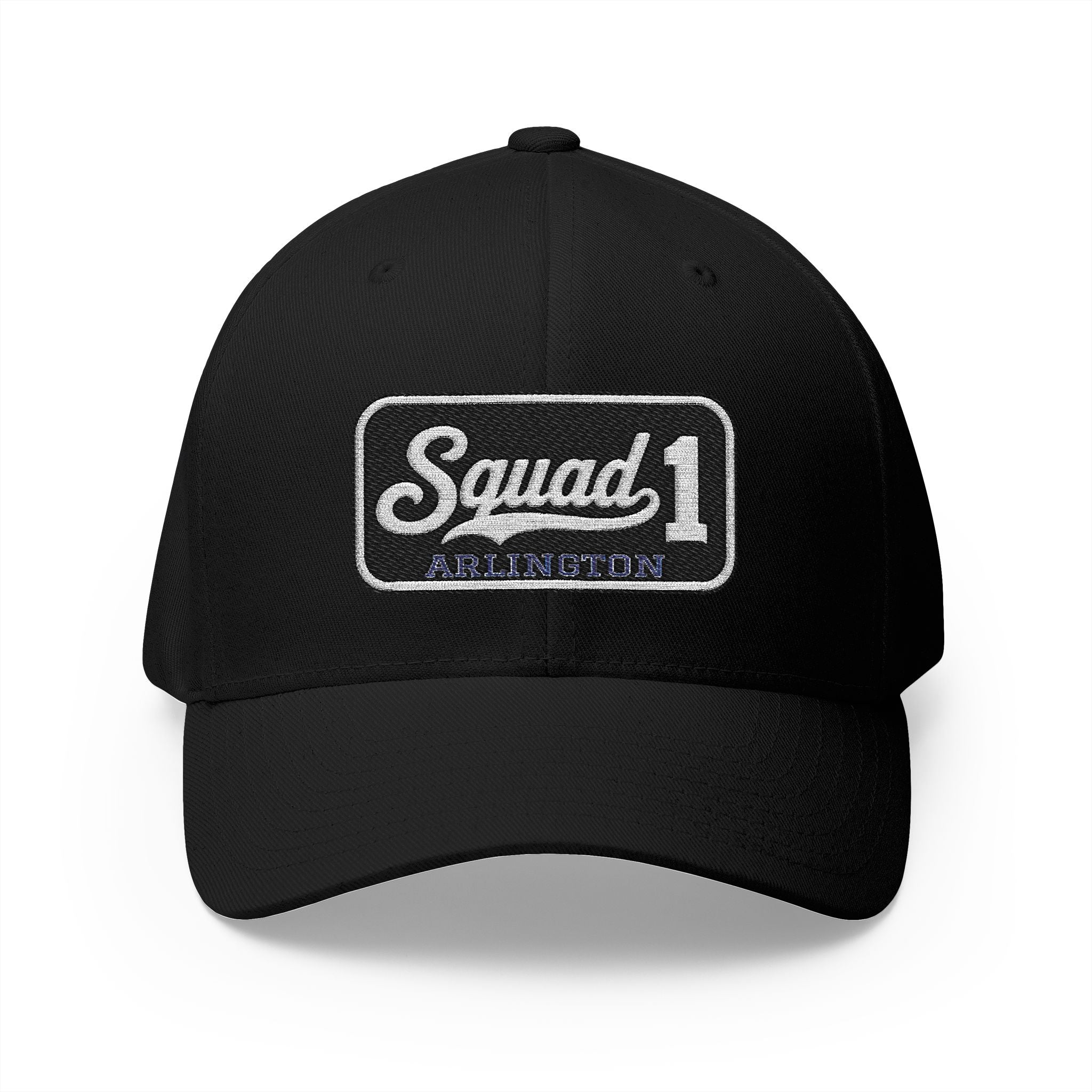 Arlington Squad 1 - FLEXFIT Closed-Back Structured Cap (Embroidery)