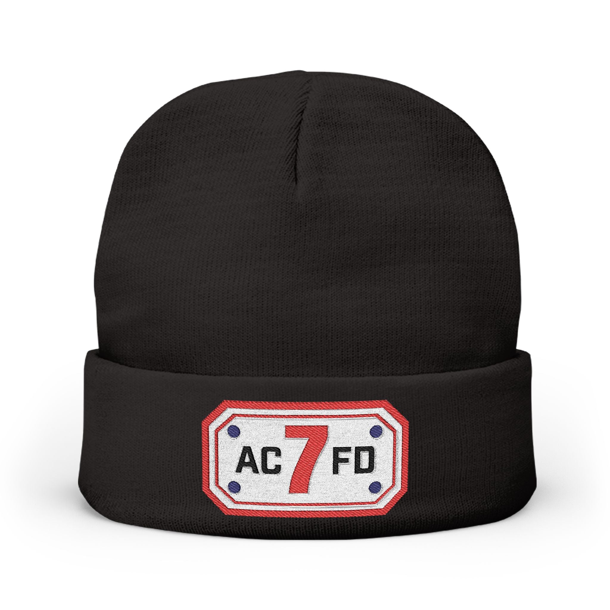 Arlington Engine 7 - Knit Beanie (Embroidery)