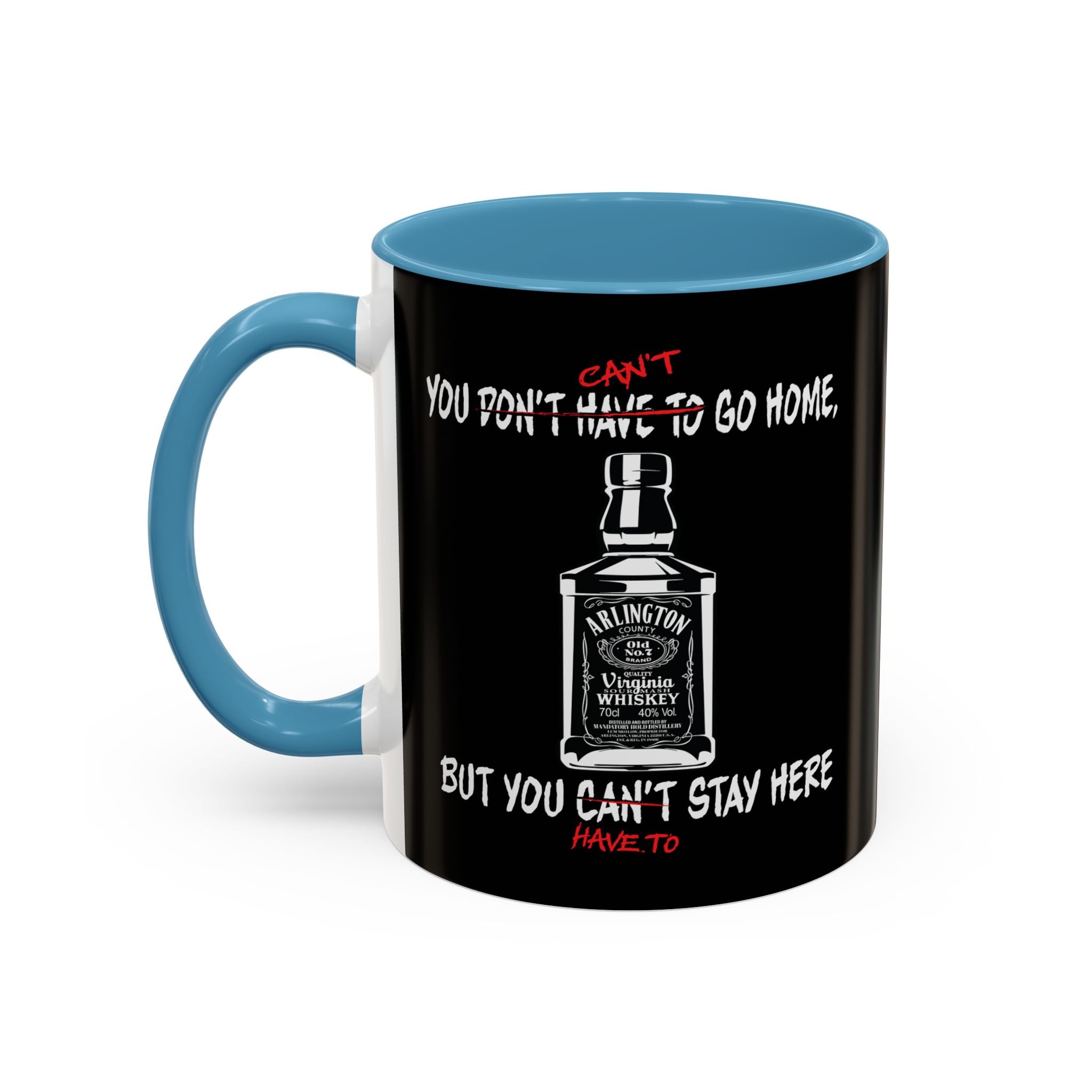 Arlington Whiskey black Coffee Mug (11, 15oz)