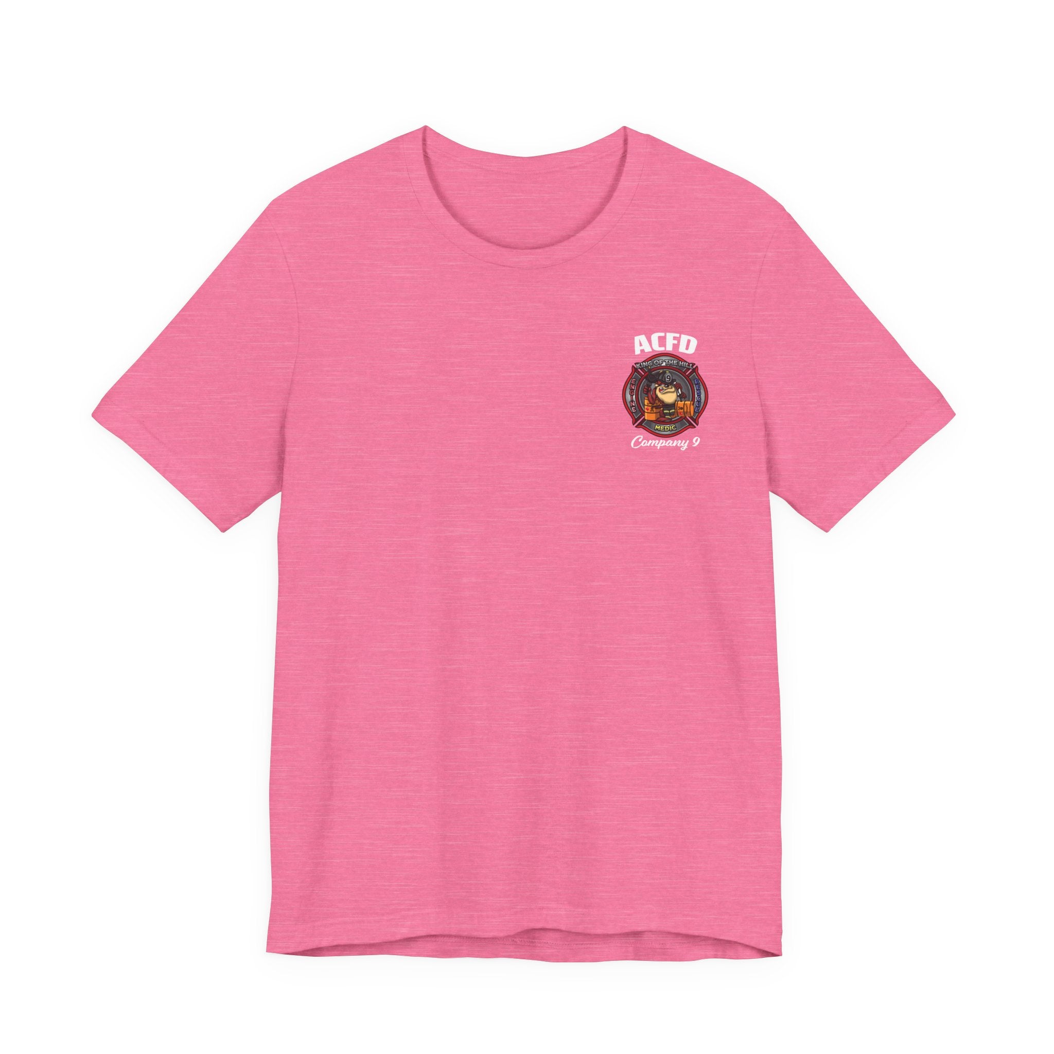 Station 9 Firefighter Engine - Bella+Canvas Soft Unisex Tee