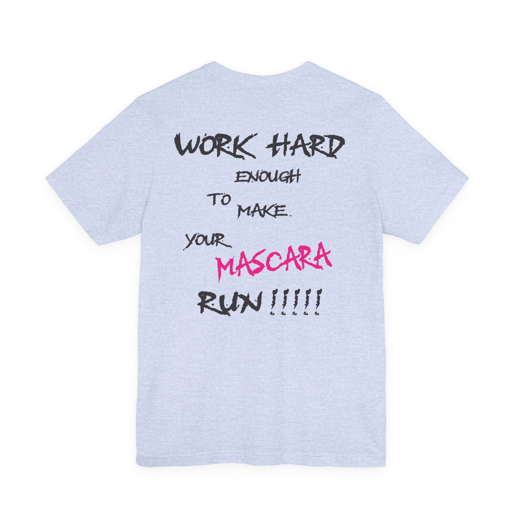 HH Cycle Work Hard light colors - Unisex Jersey Short Sleeve Tee