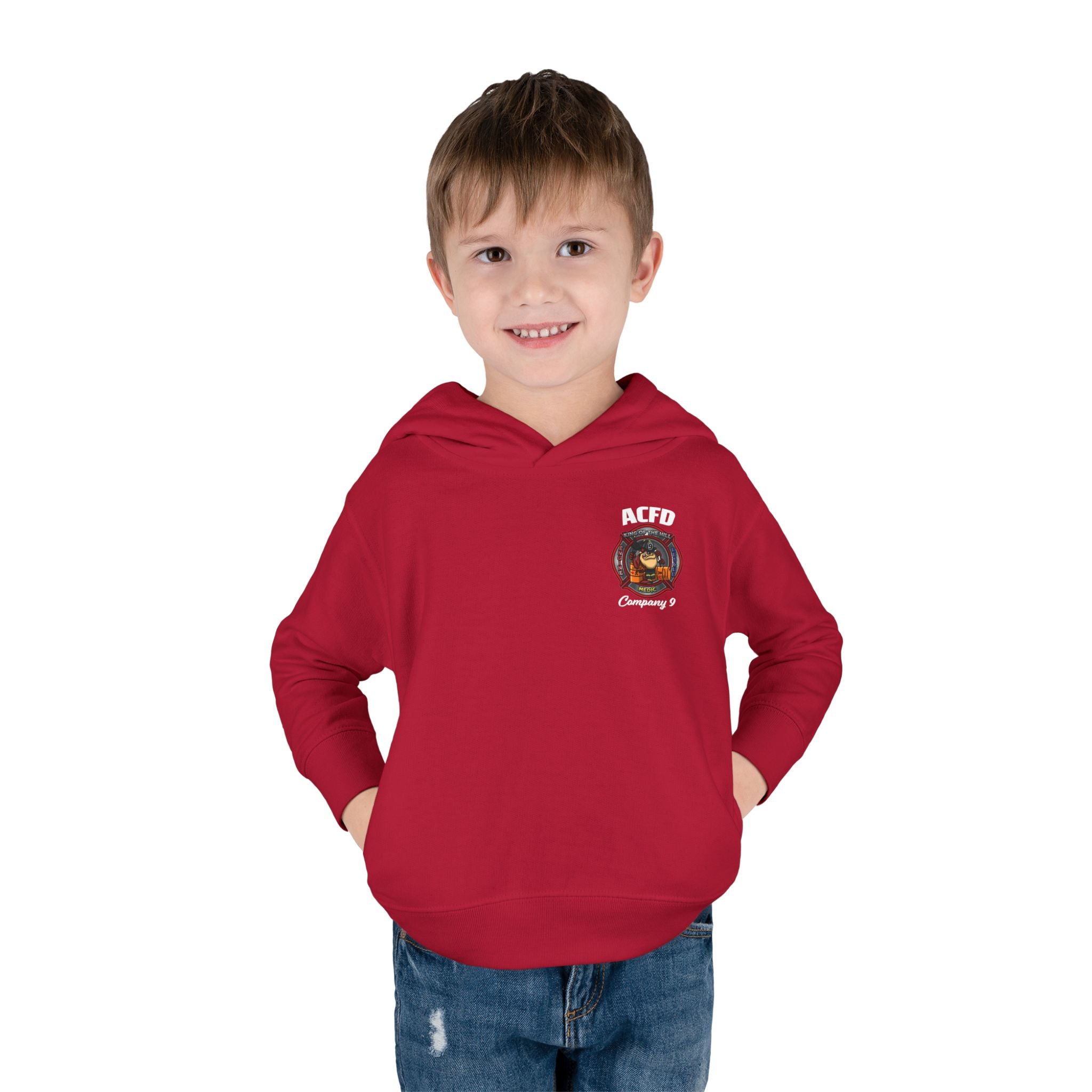 Station 9 Rescue - Toddler Pullover Fleece Hoodie