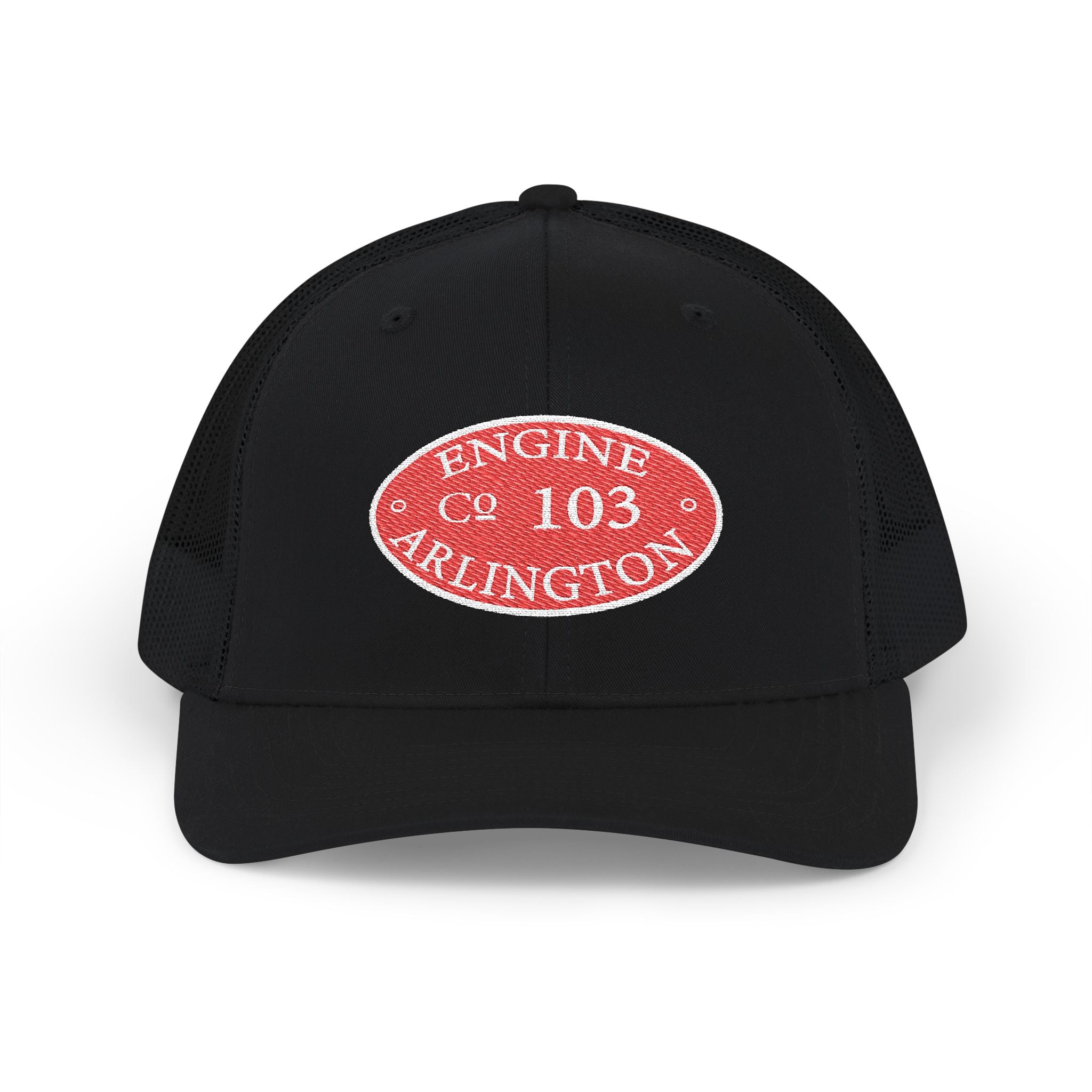 Arlington Engine 3 Circle Patch - (Richardson 112 Style Hat) Snapback Trucker