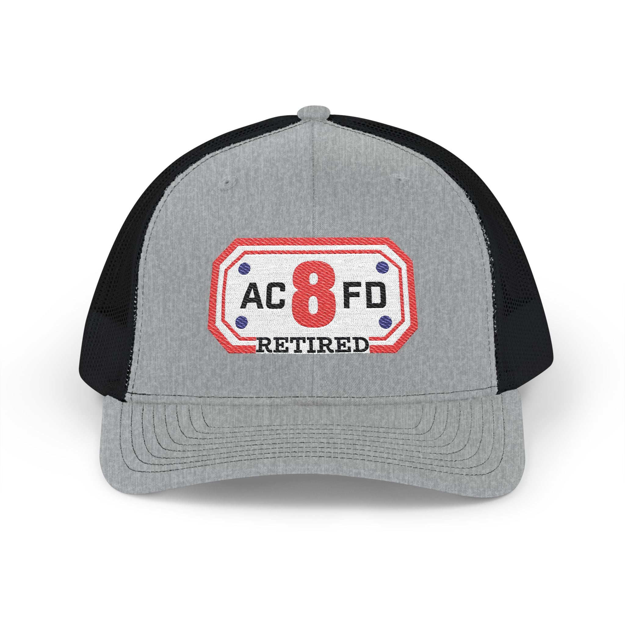 Retired ACFD Engine 8 - Snapback Trucker (Richardson 112 Style Hat)