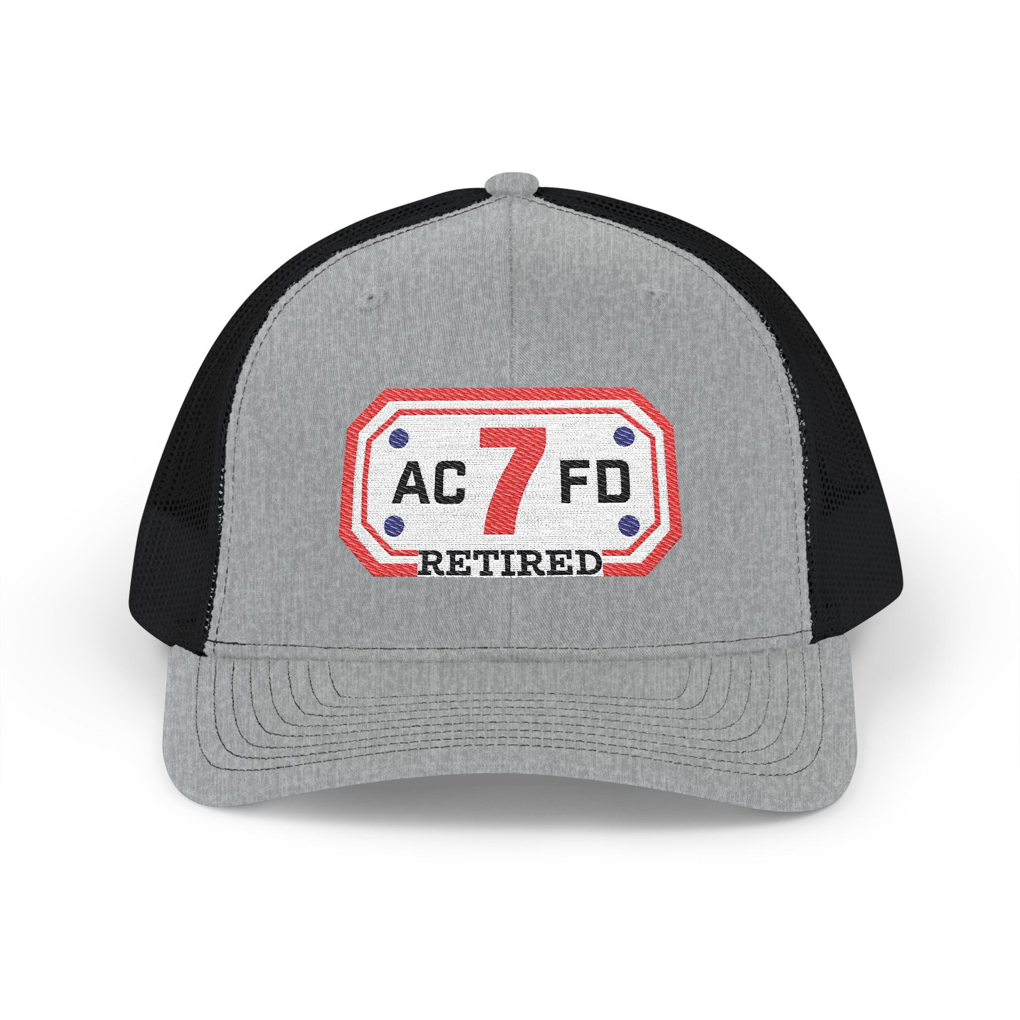 Retired ACFD Engine 7 - Snapback Trucker (Richardson 112 Style Hat)