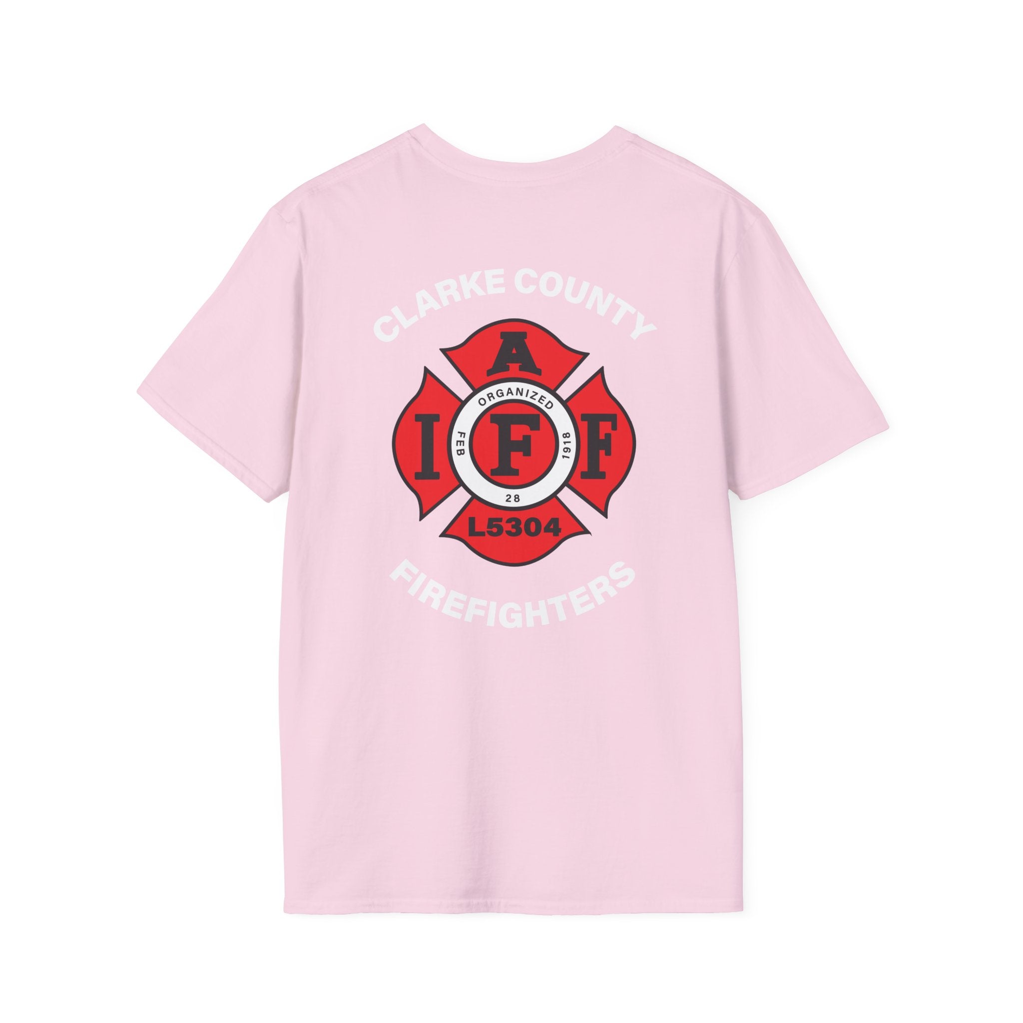 Clarke County Local 5304 (Portion of Proceeds go to Local 5304) - Gildan Soft Cotton Softstyle T-Shirt