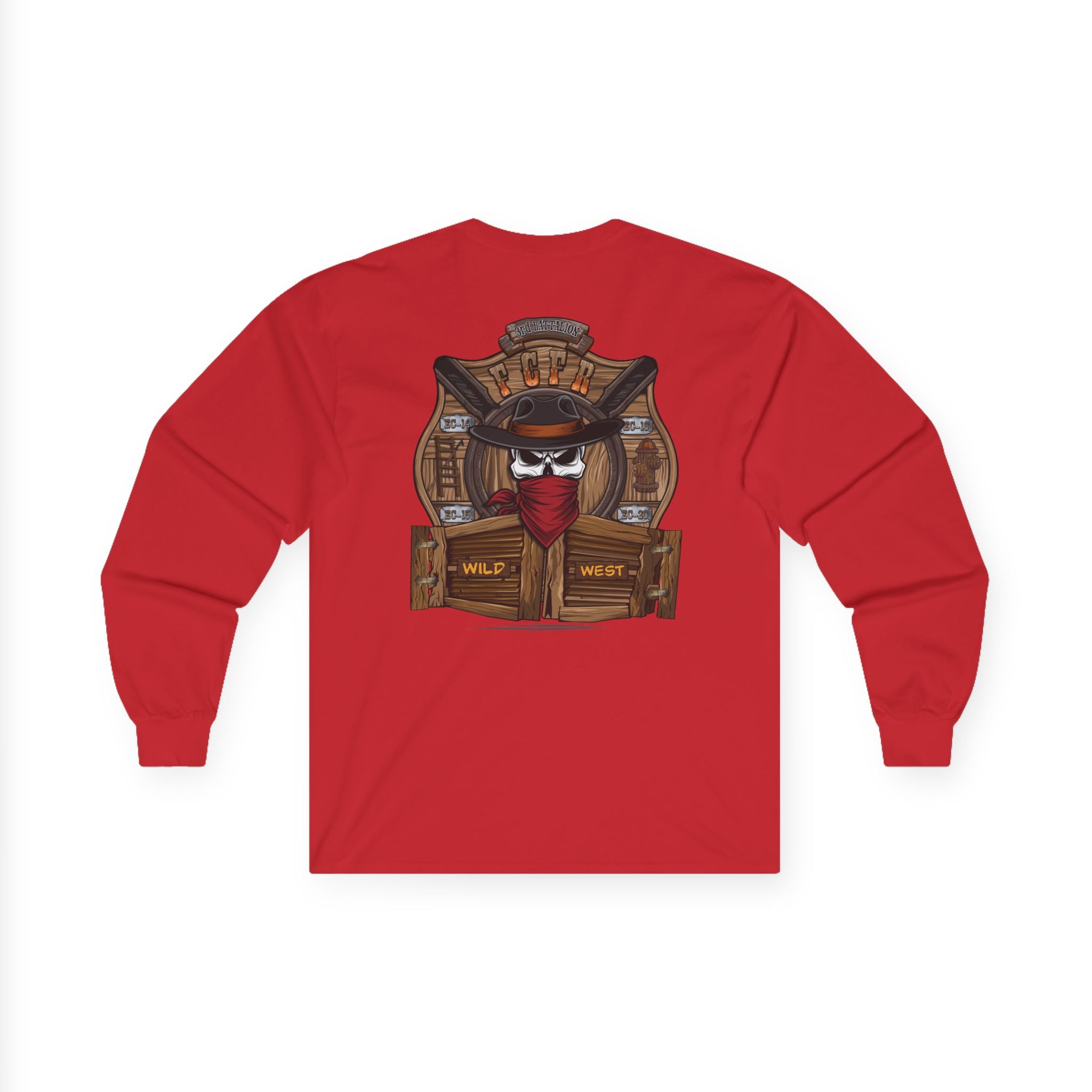 Frederick County Fire Wild West Station Unisex Ultra Cotton Long Sleeve Tee