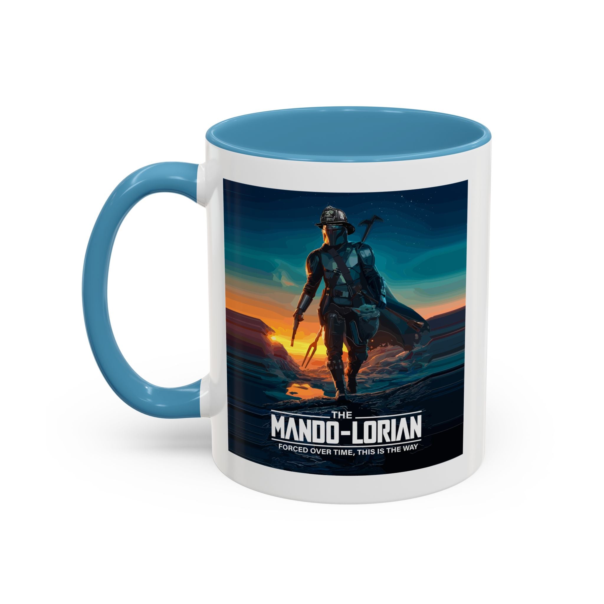 Mando-Lorian - Accent Coffee Mug (11, 15oz)