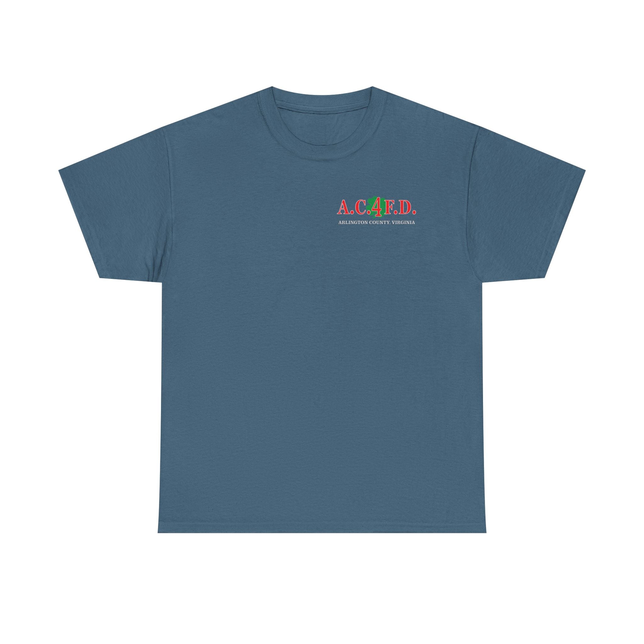 Station 4 AC4FD front / Clover back - Gildan 100% Cotton Tee Unisex Heavy