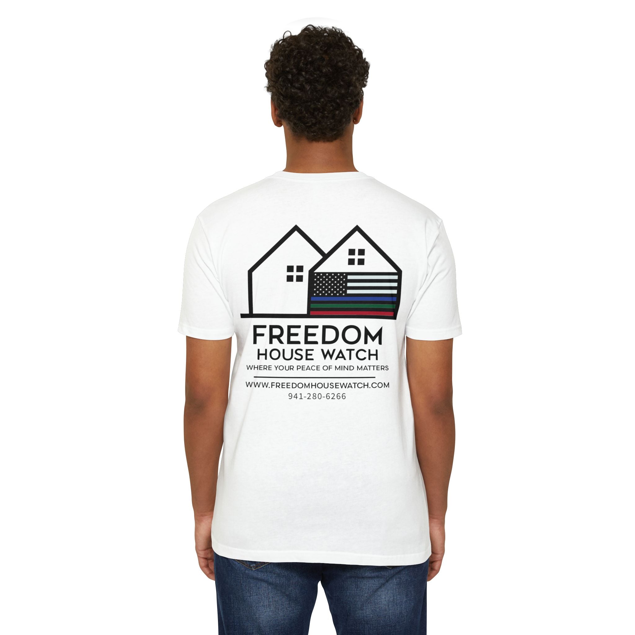 Freedom House Watch - NextLevel Unisex CVC Jersey T-shirt