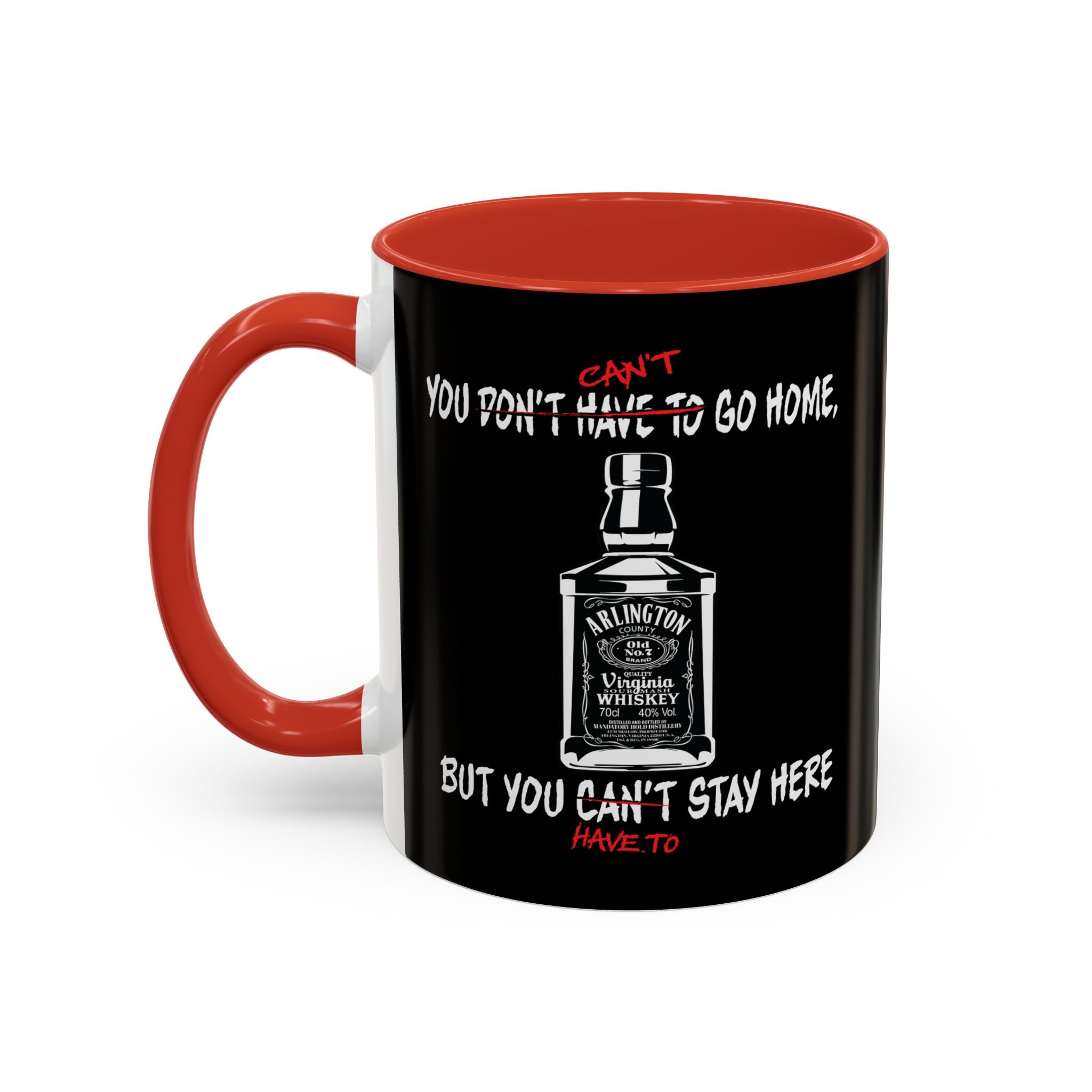 Arlington Whiskey black Coffee Mug (11, 15oz)