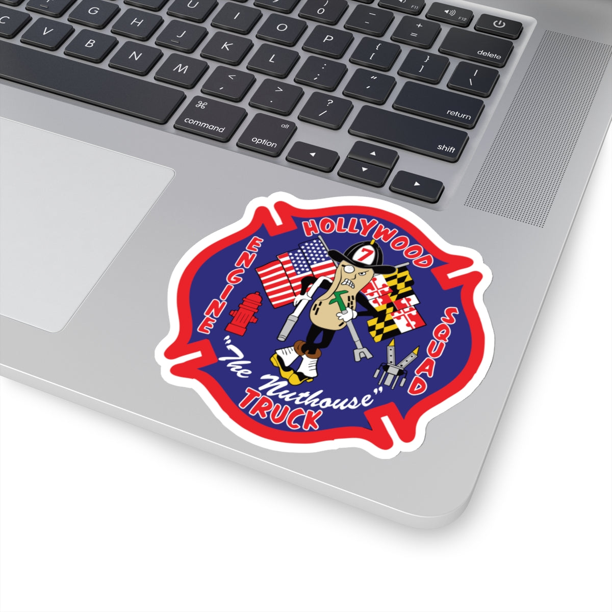 Kiss-Cut Stickers - Hollywood Maryland Vol. Fire Dept.