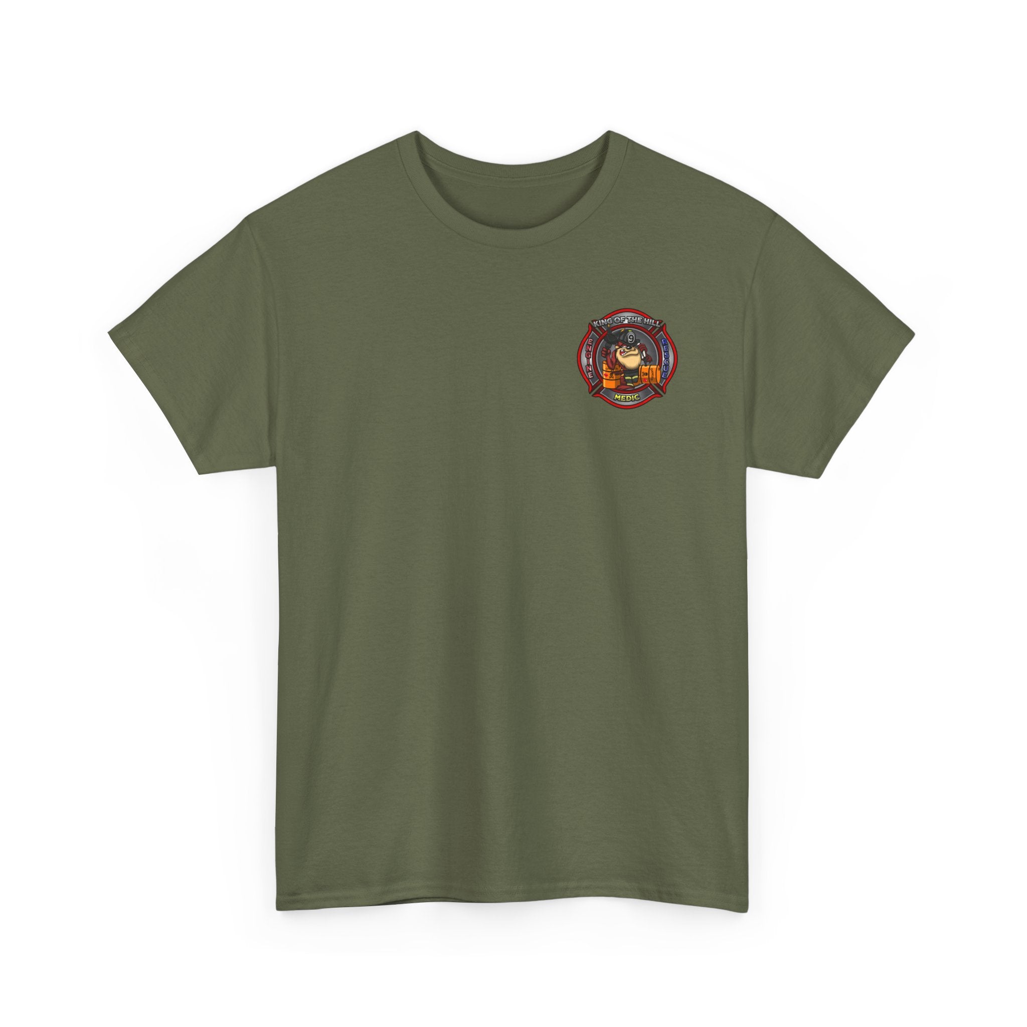 Arlington Fire Station 9 -Heavy Cotton Unisex Tee