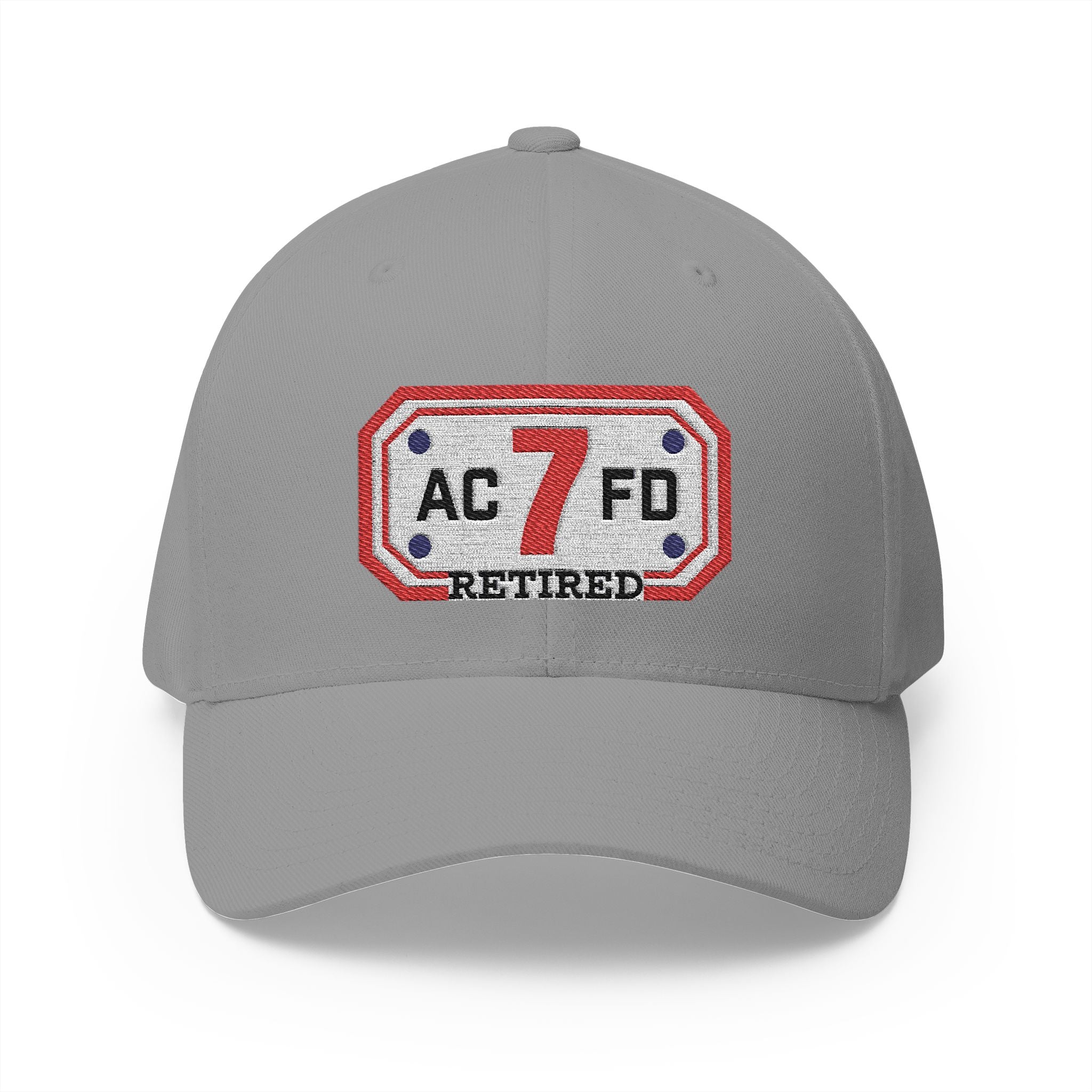 Retired Arlington Engine 7 - FLEXFIT Closed-Back Structured Cap (Embroidery)