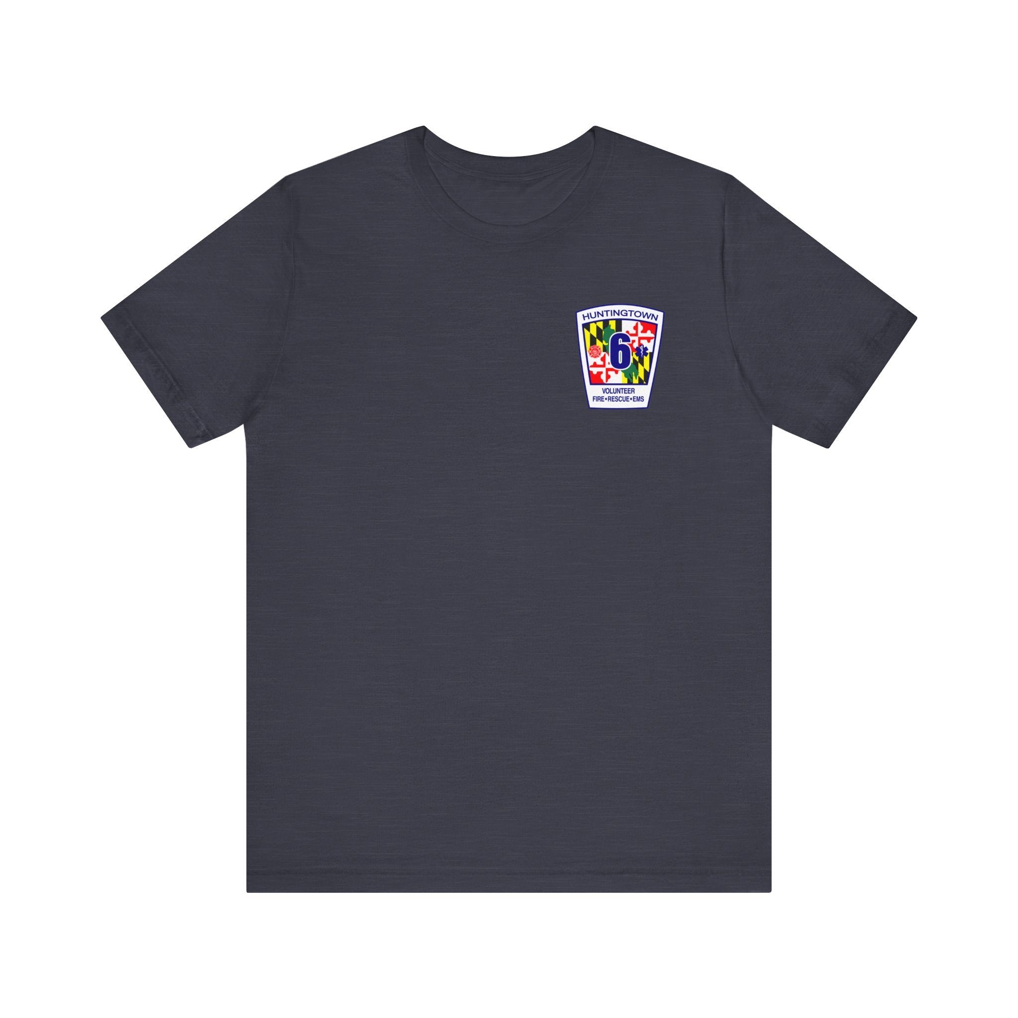 Huntingtown Vol. Fire Boat 6 - Bella+Canvas Soft Unisex Tee