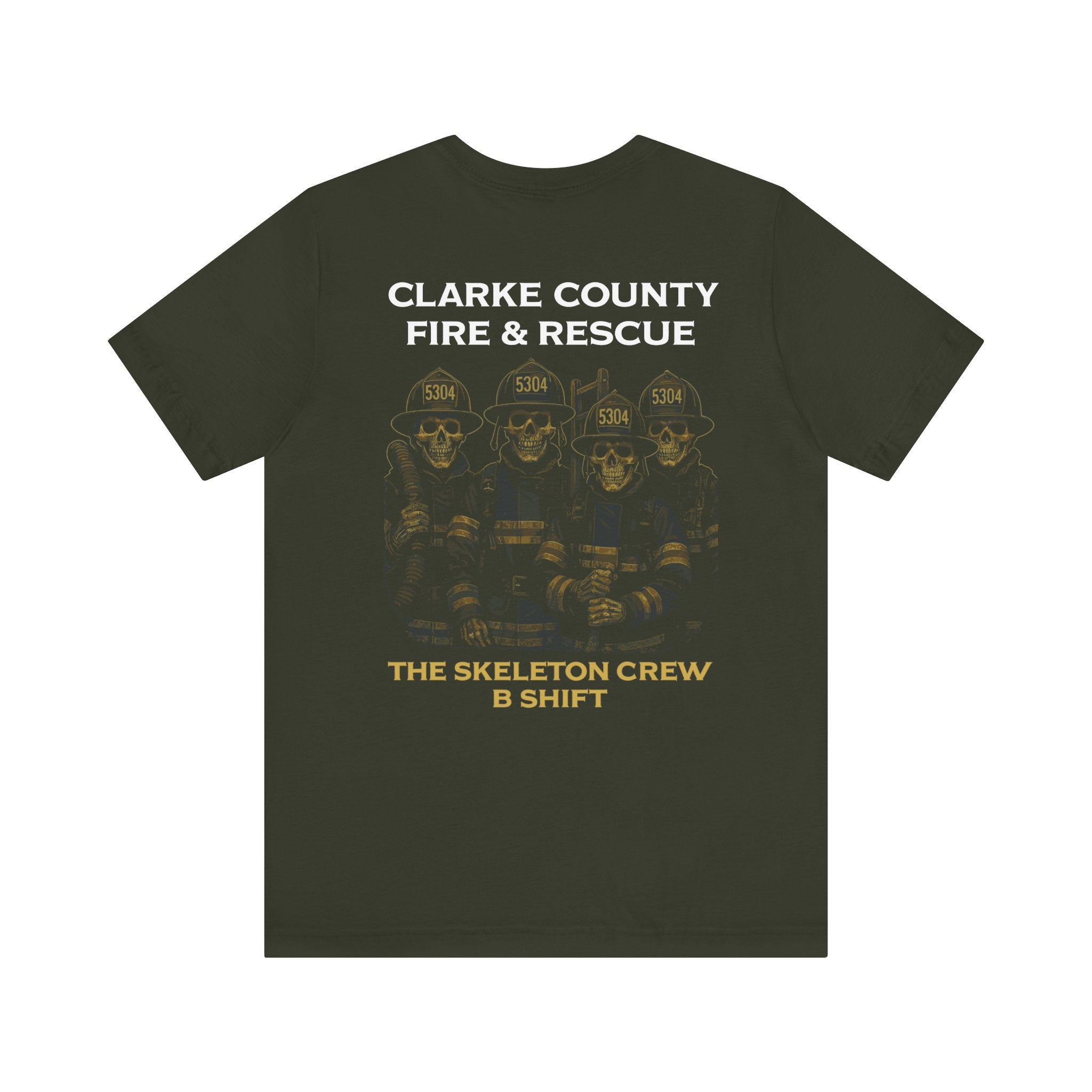Clarke County B Shift version 1 (Portion of Proceeds go to Local 5304) - Bella+Canvas Soft Jersey Cotton Unisex Tee