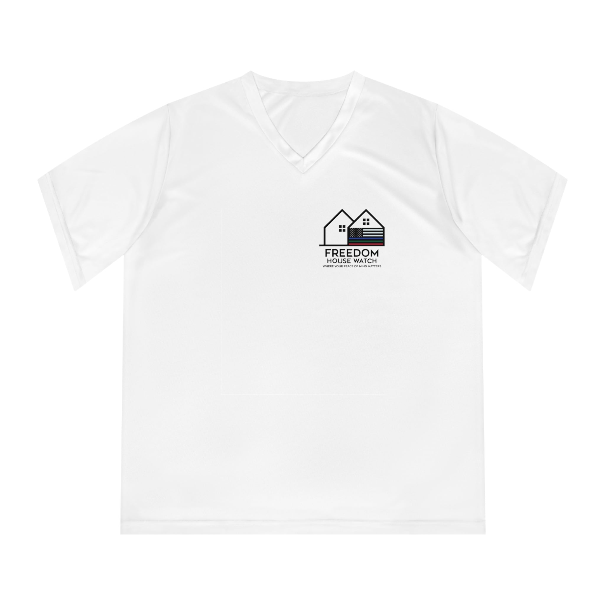Freedom House Watch - Women's Performance V-Neck T-Shirt
