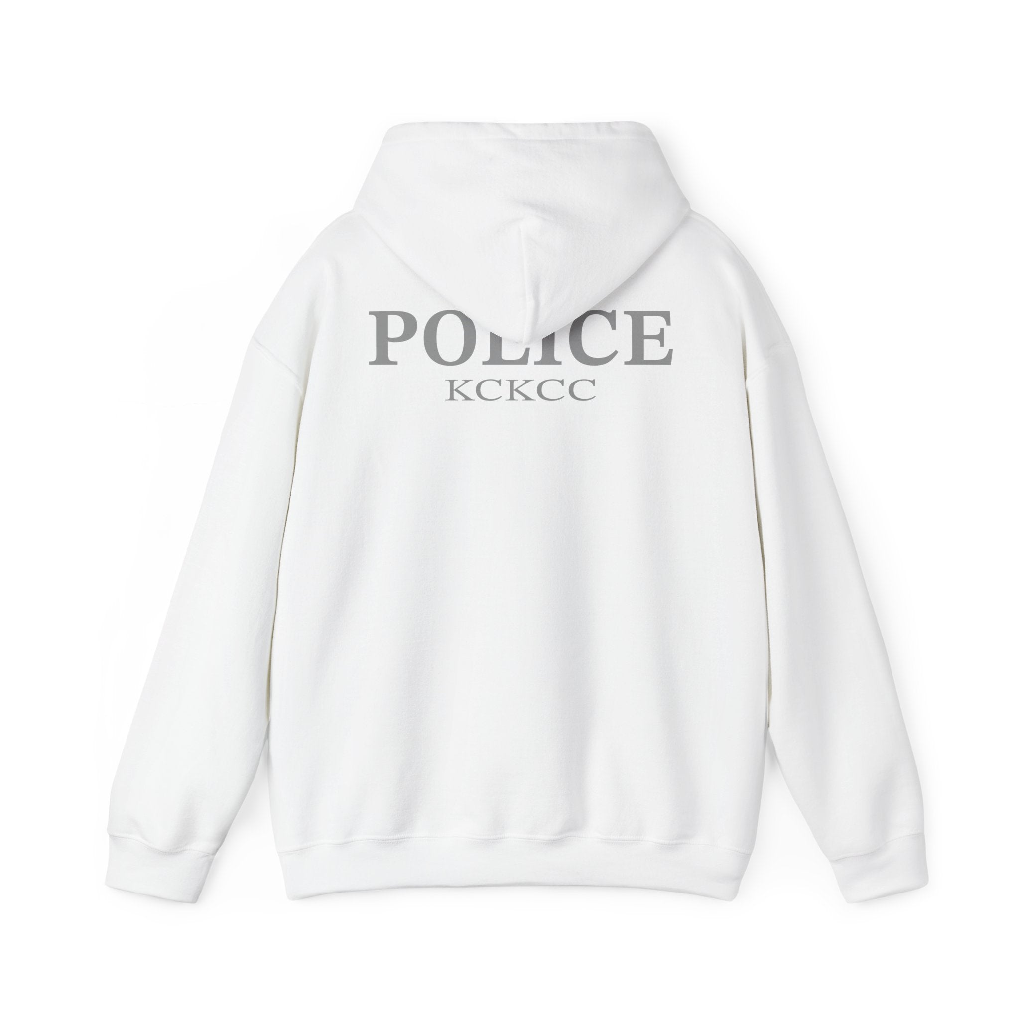 Kansas City College Police Grey Patch - Unisex Heavy Blend™ Hooded Sweatshirt
