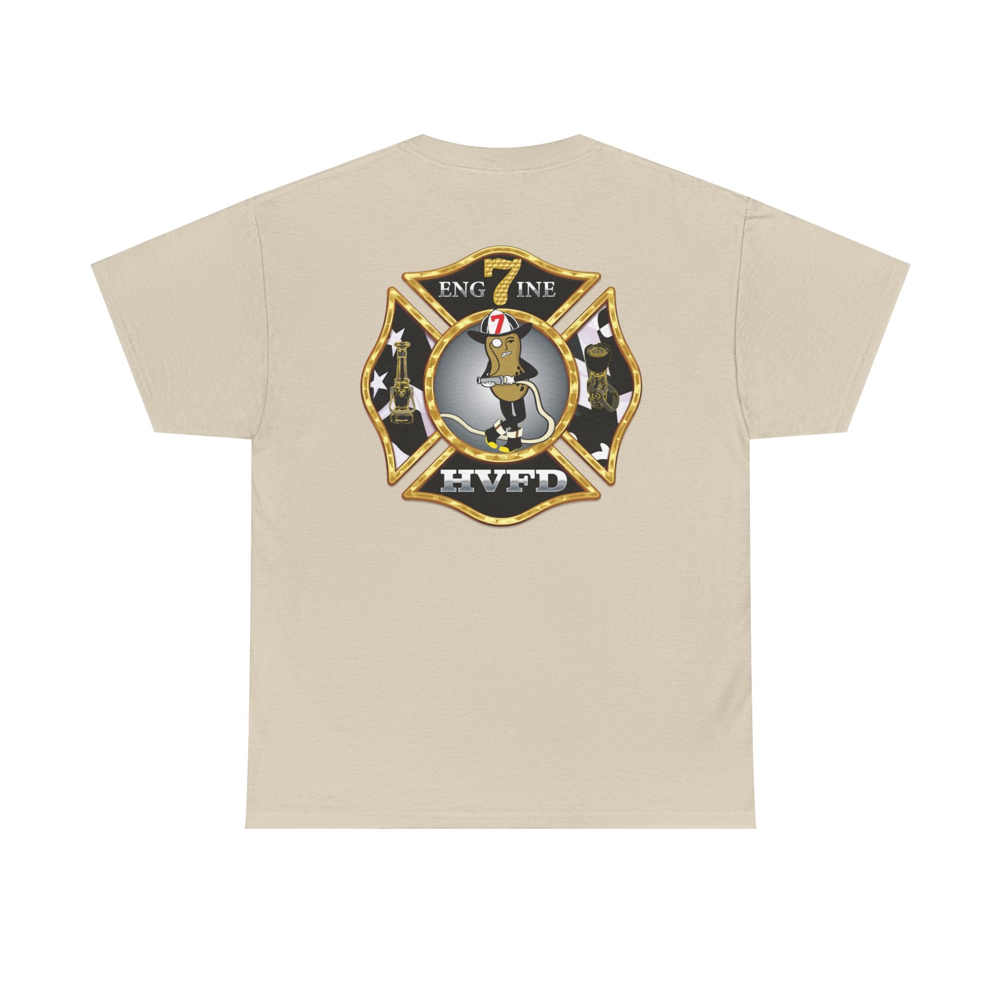 Hollywood MD Vol. Fire Eng7ine - Heavy Cotton Unisex Tee