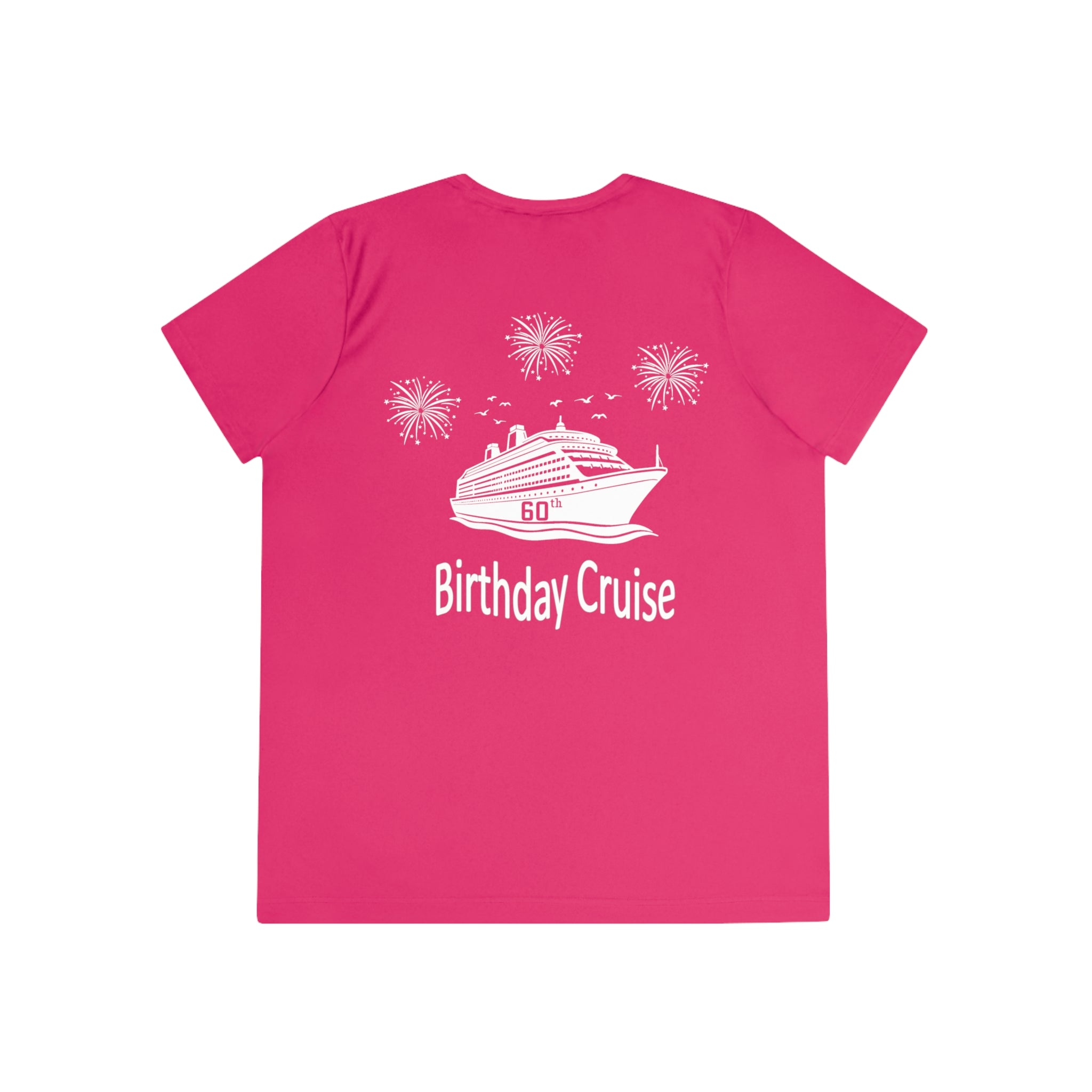 Renee Family Cruise White - Ladies Moisture Wicking Competitor Tee